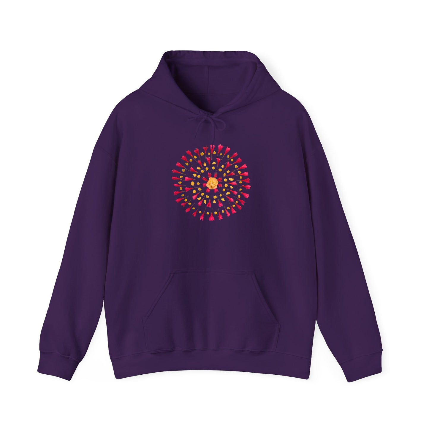 Ethically Grown Cotton Hoody (Cherry Blossoms)