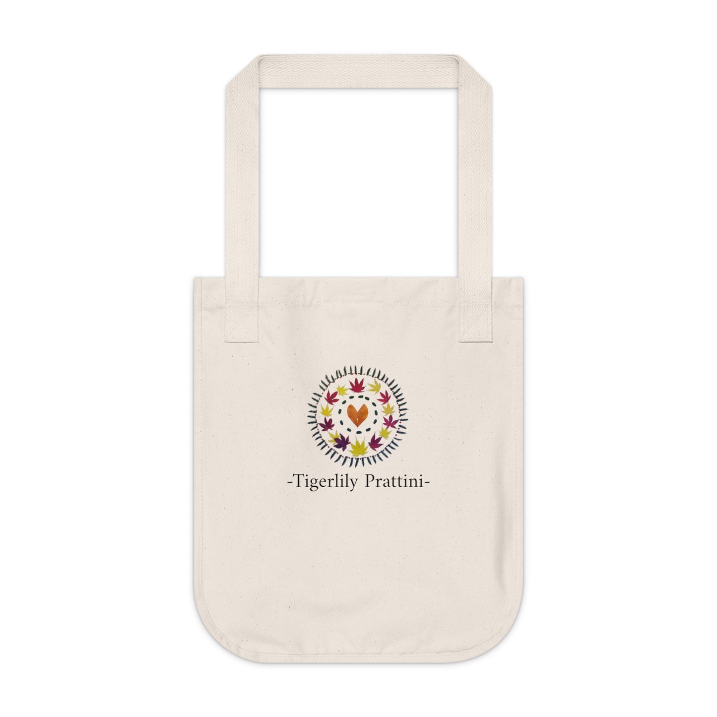 Organic Canvas Tote Bag (Transition to Winter)