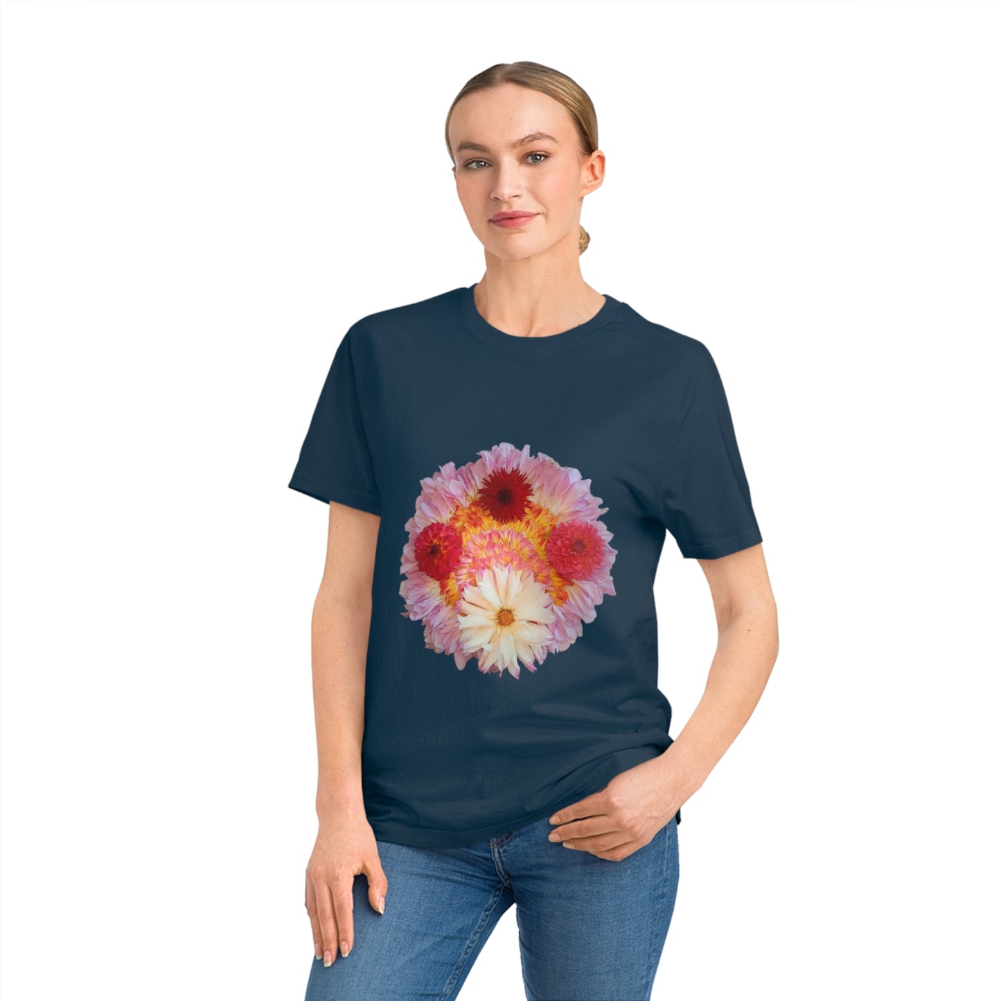 Unisex Mandala T-Shirt (Summer Dawn)