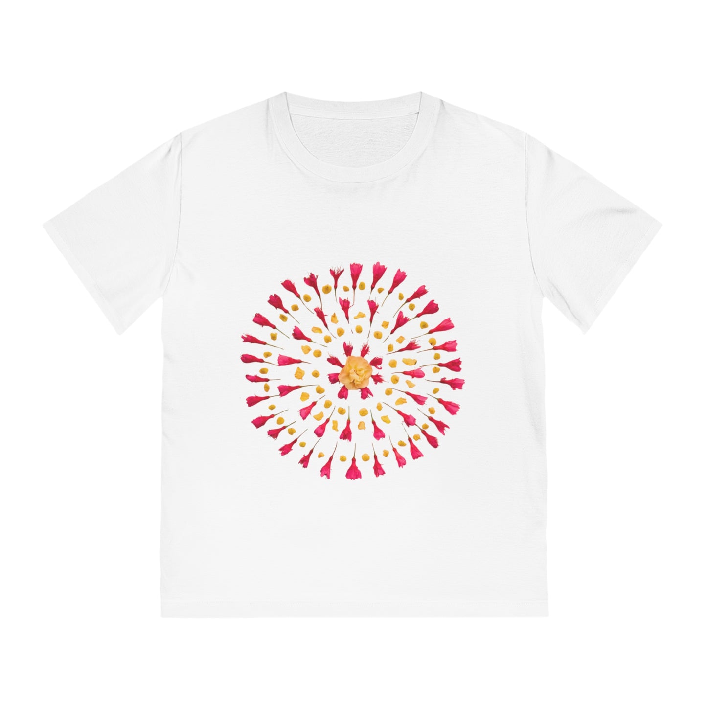 Unisex Mandala T-Shirt (Cherry Blossoms)