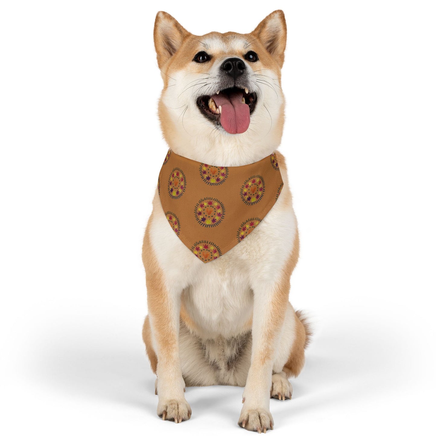 Pet Bandana Collar (Autumn Leaves)