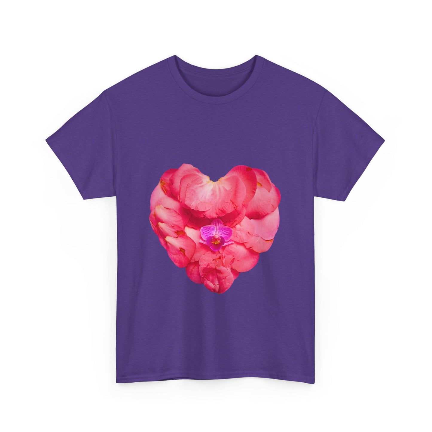 Heavy Cotton T-Shirt (Pink Camellia)