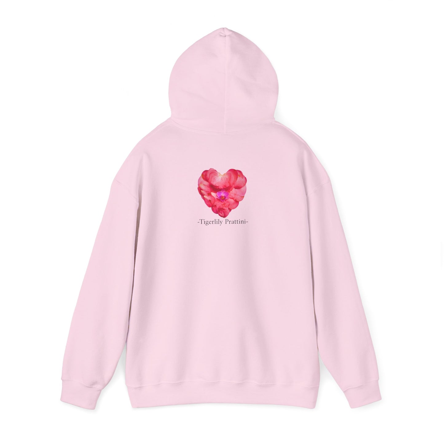 Ethically Grown Cotton Hoody (Pink Camellia)
