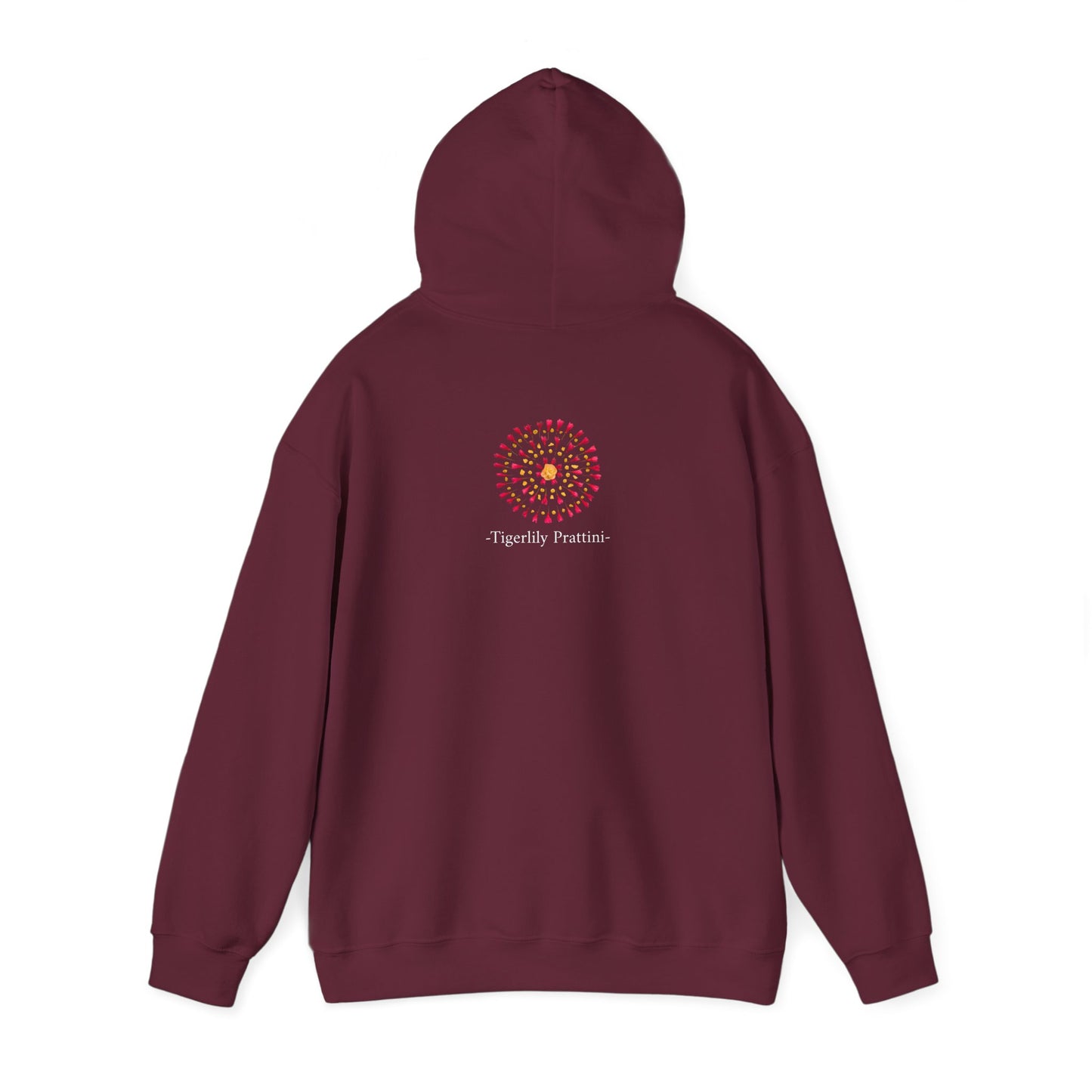 Ethically Grown Cotton Hoody (Cherry Blossoms)