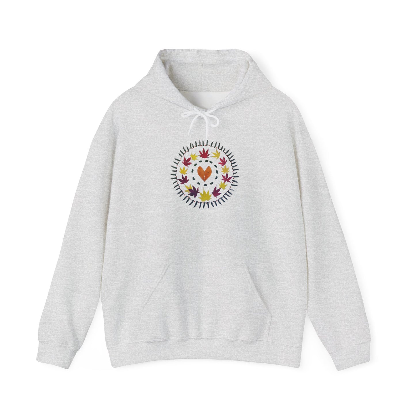 Ethically Grown Cotton Hoody (Autumn Leaves)