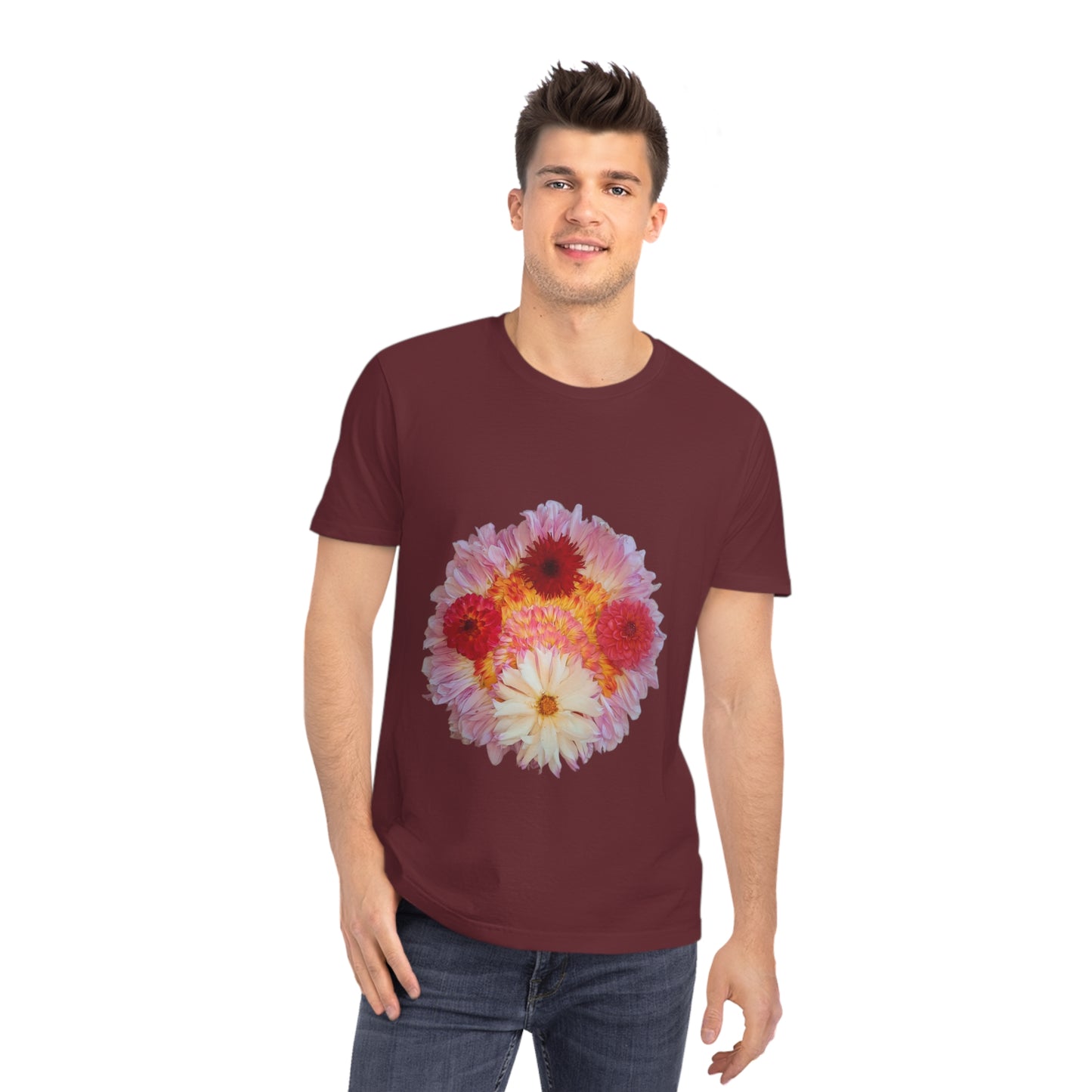 Unisex Mandala T-Shirt (Summer Dawn)
