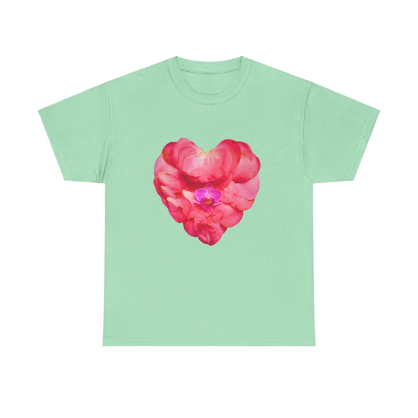 Heavy Cotton T-Shirt (Pink Camellia)