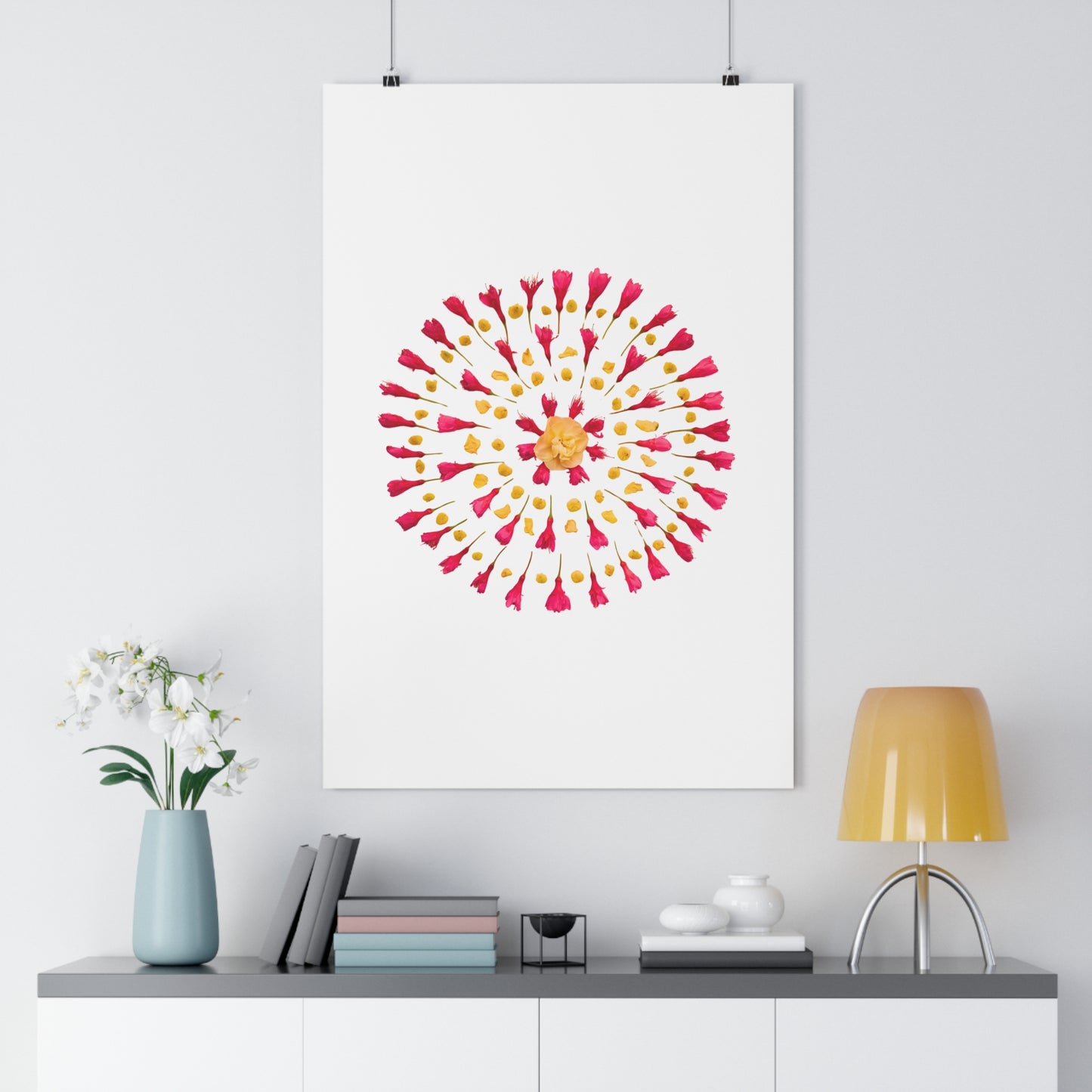 Mandala Poster (Cherry Blossoms)