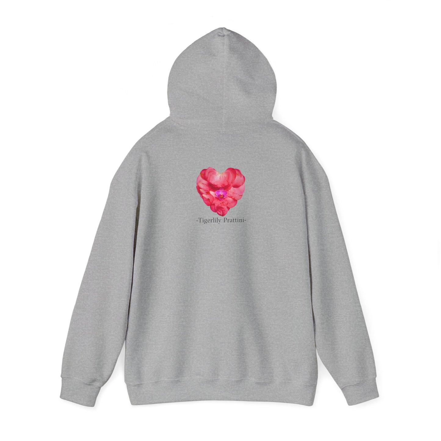 Ethically Grown Cotton Hoody (Pink Camellia)