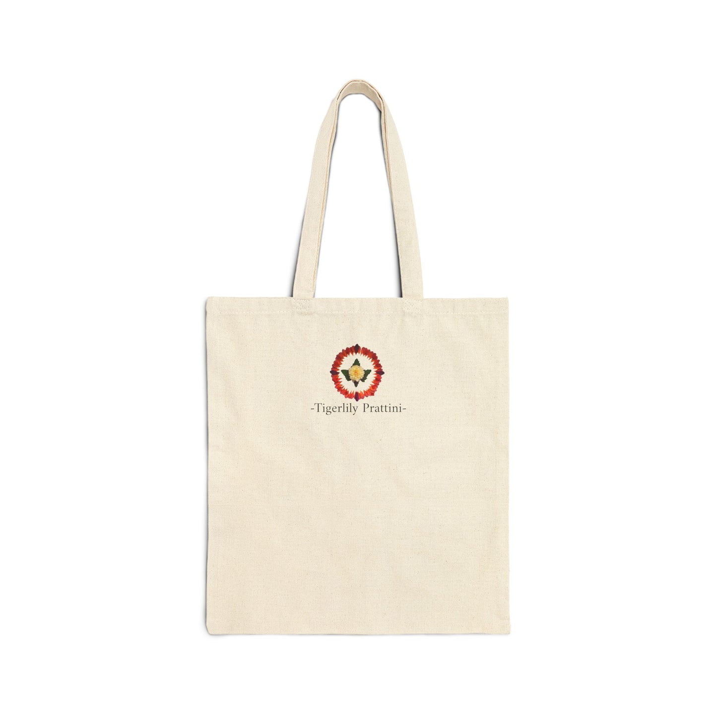 Canvas Tote Bag (Summer Dahlias)