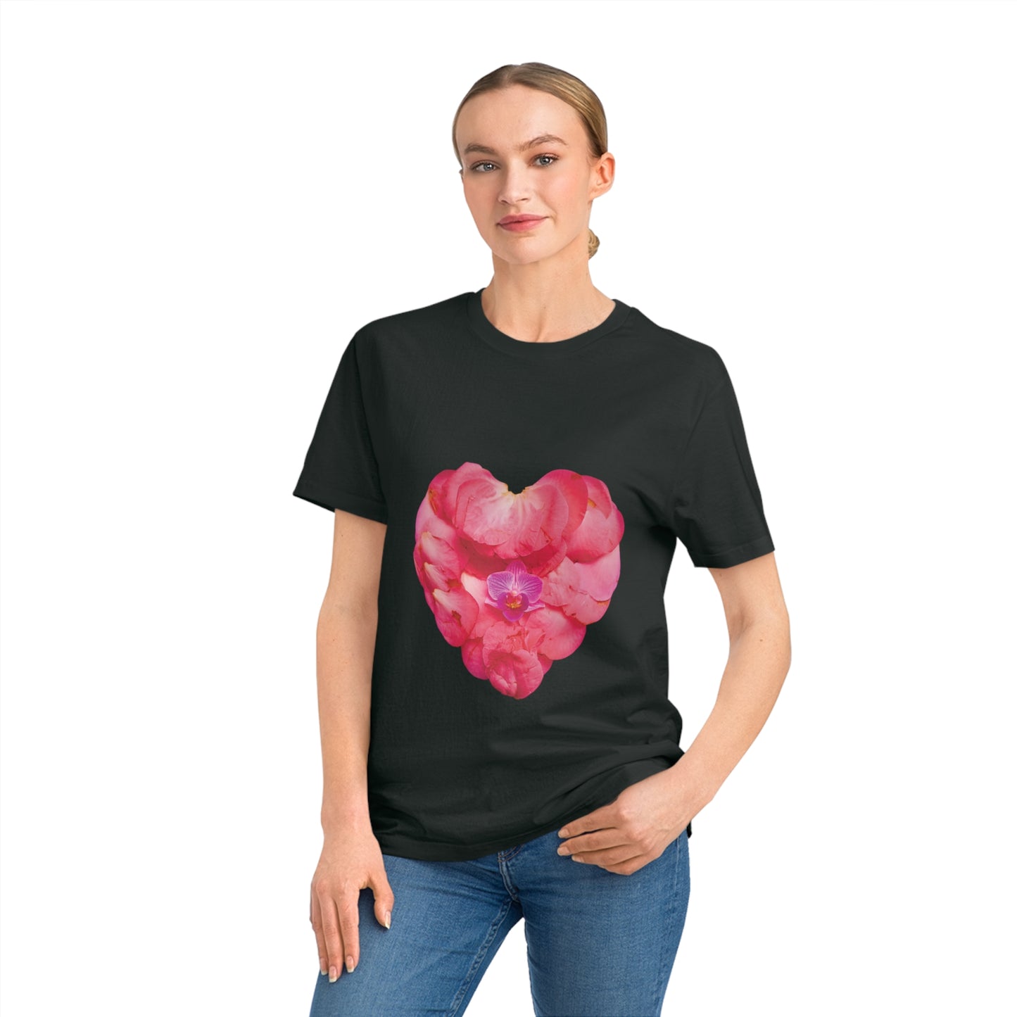 Unisex Mandala T-Shirt (Pink Camellia)