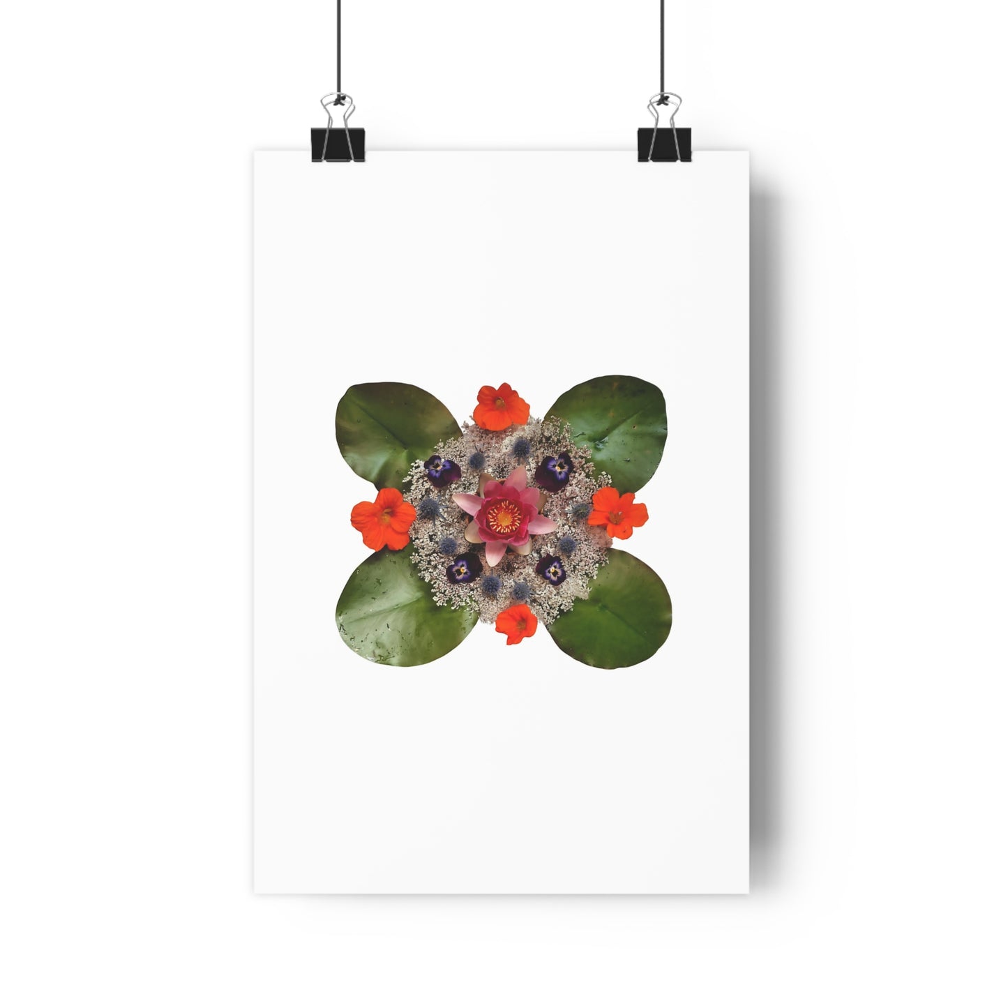 Mandala Poster (Water Lily)