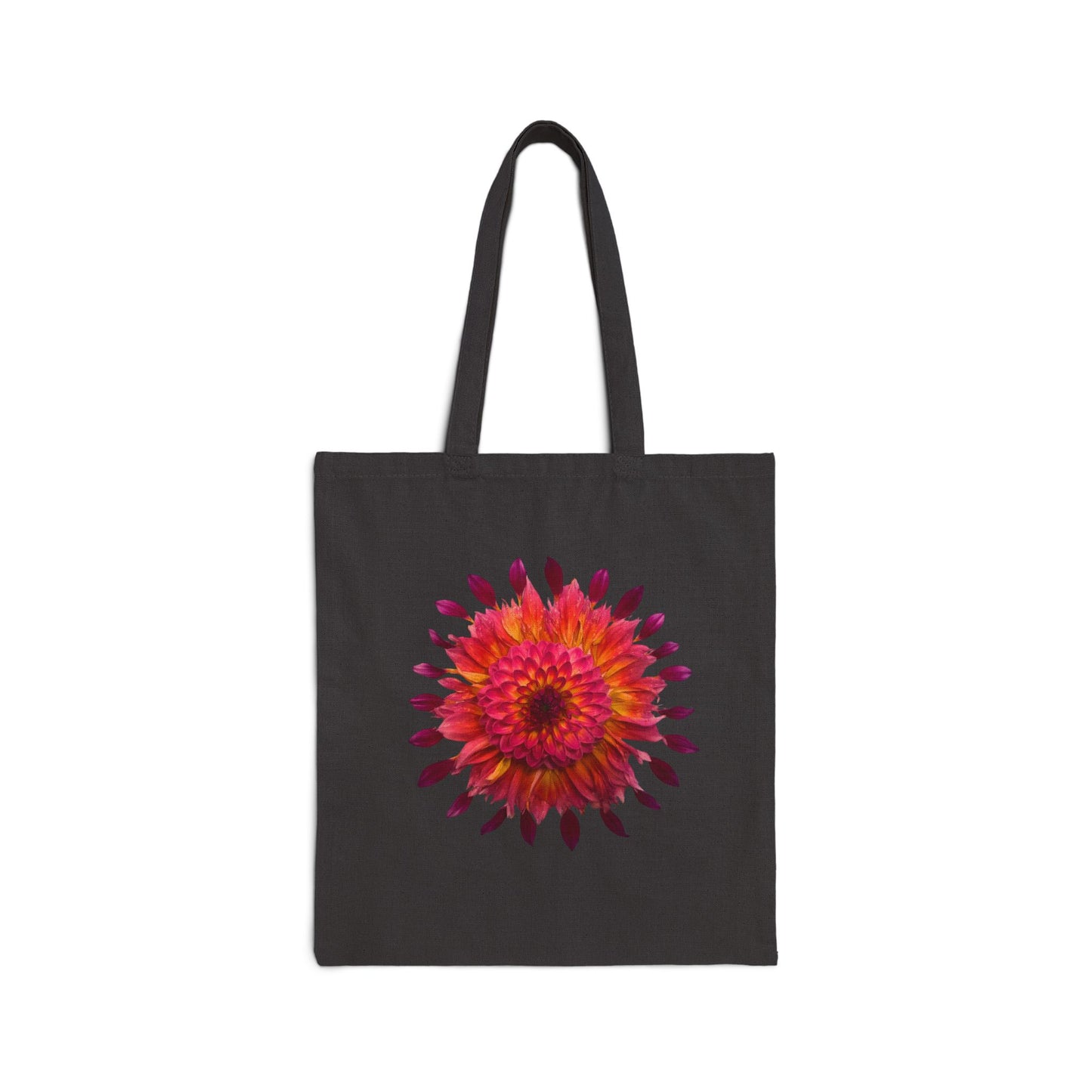 Canvas Tote Bag (Dahlia Extravaganza)