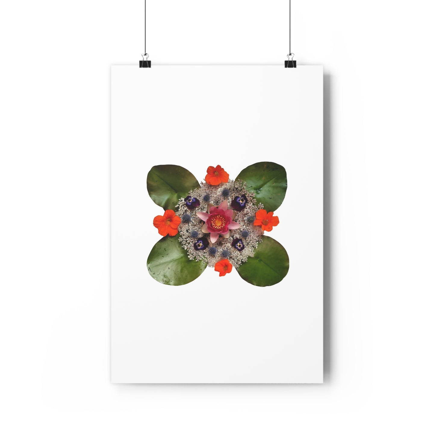 Mandala Poster (Water Lily)