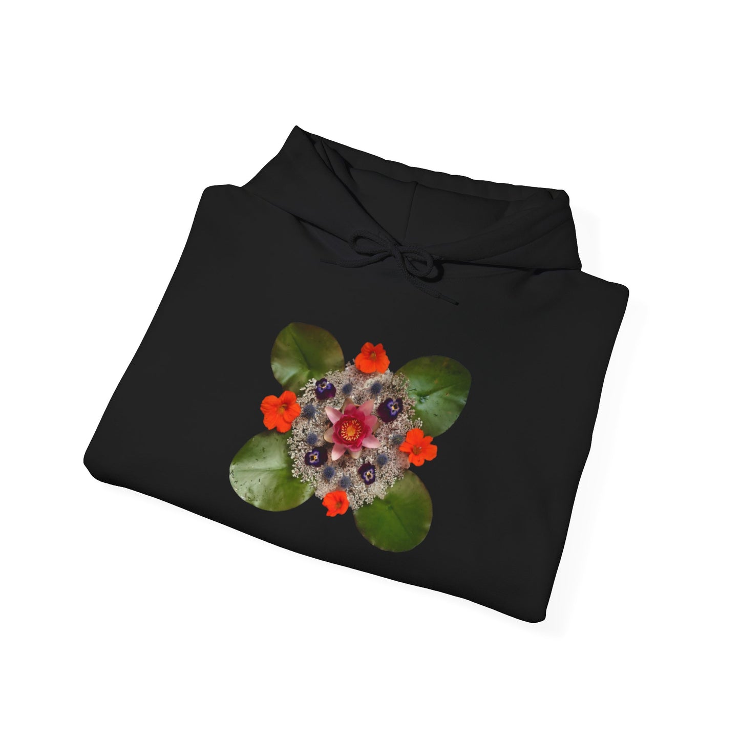 Ethically Grown Cotton Hoody (Water Lily)