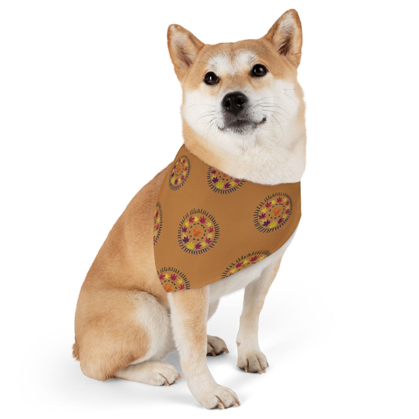 Pet Bandana Collar (Autumn Leaves)