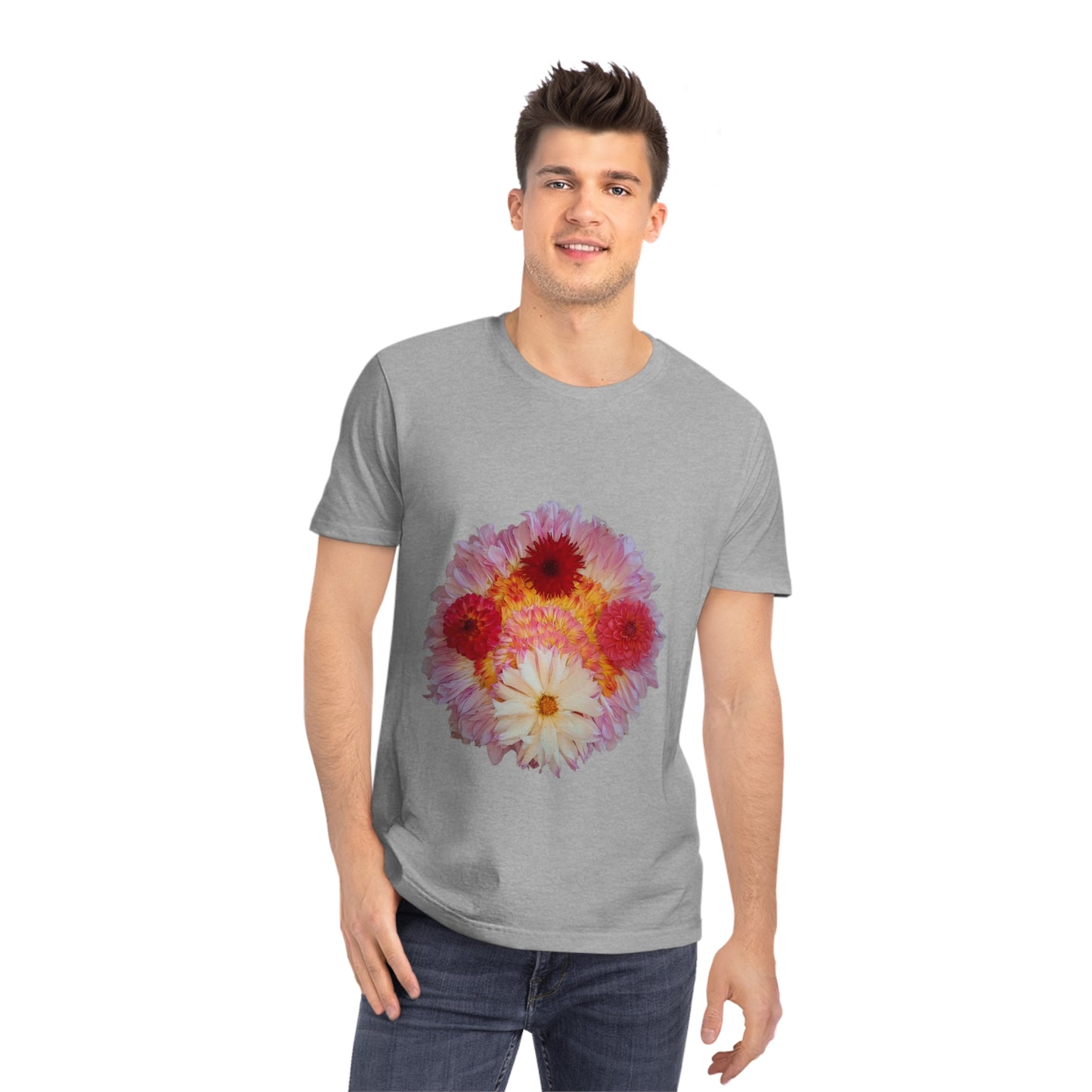 Unisex Mandala T-Shirt (Summer Dawn)