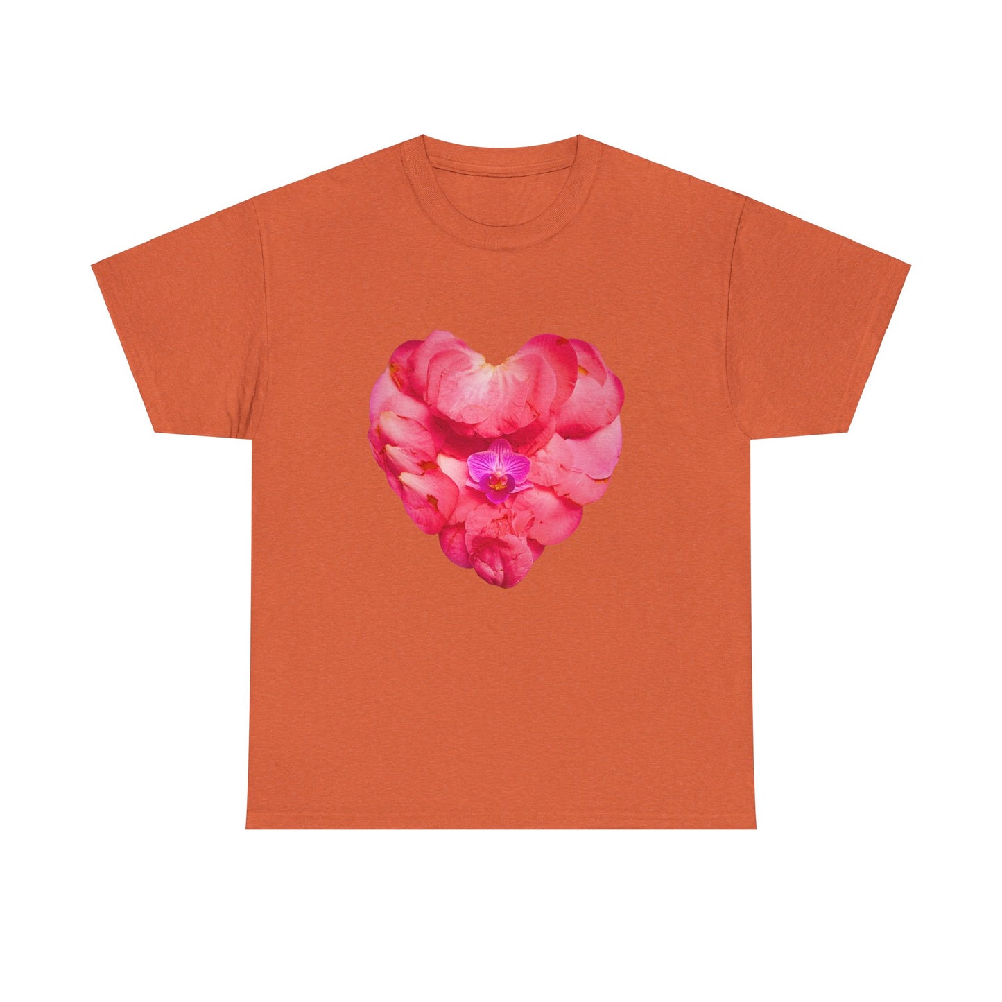 Heavy Cotton T-Shirt (Pink Camellia)