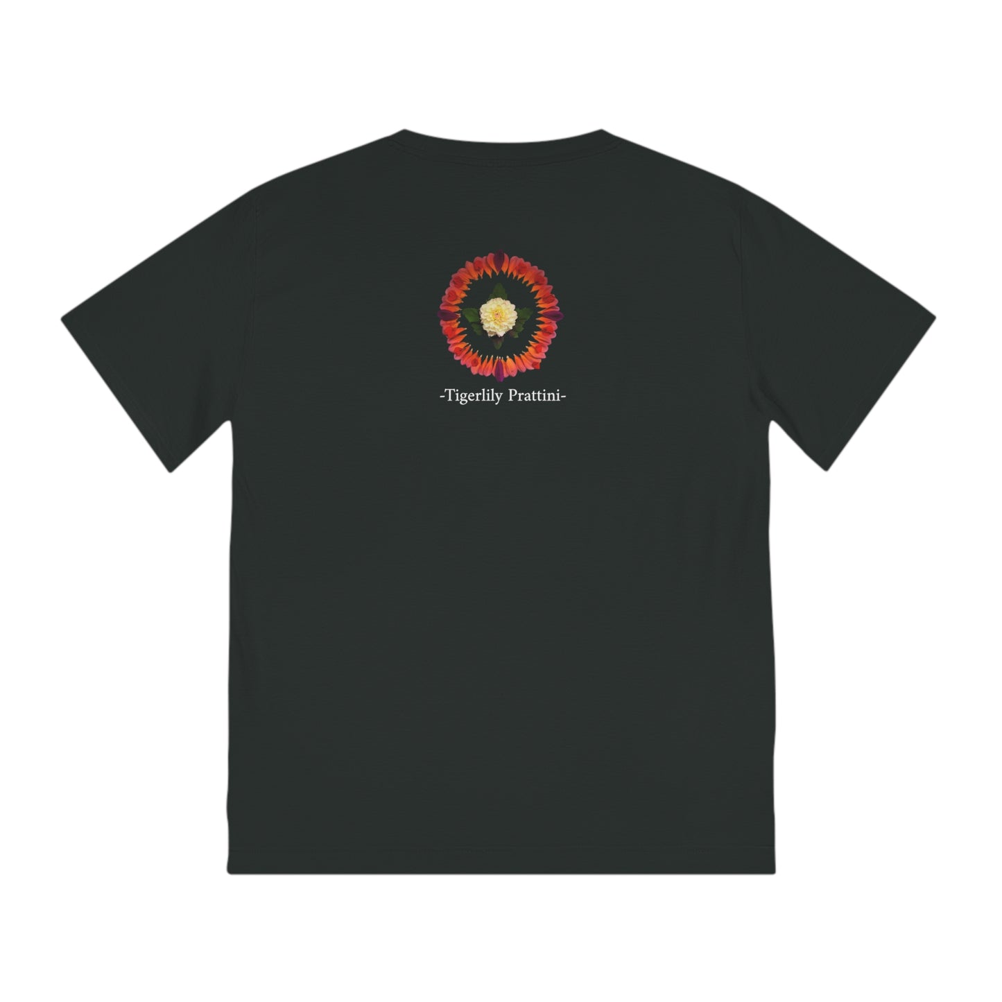 Unisex Mandala T-Shirt (Summer Dahlias)