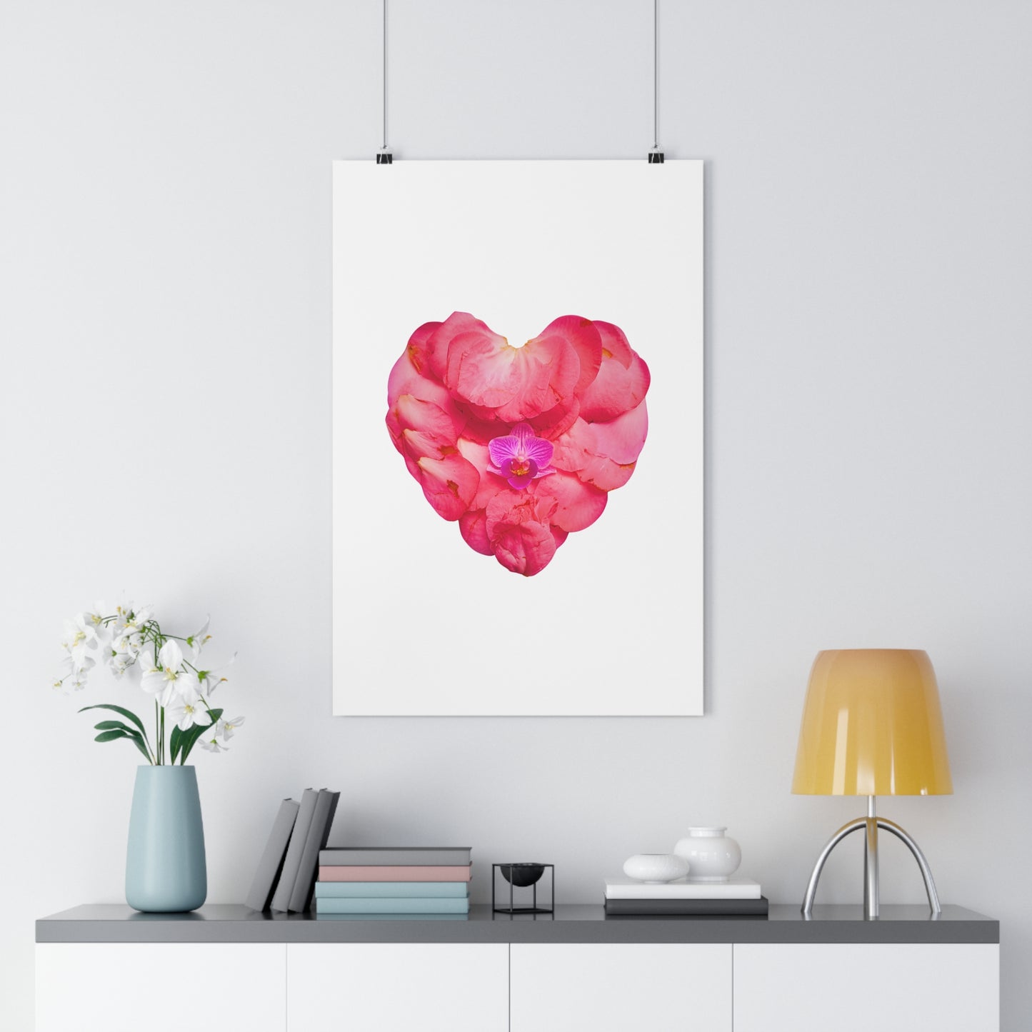 Mandala Poster (Pink Camellia)
