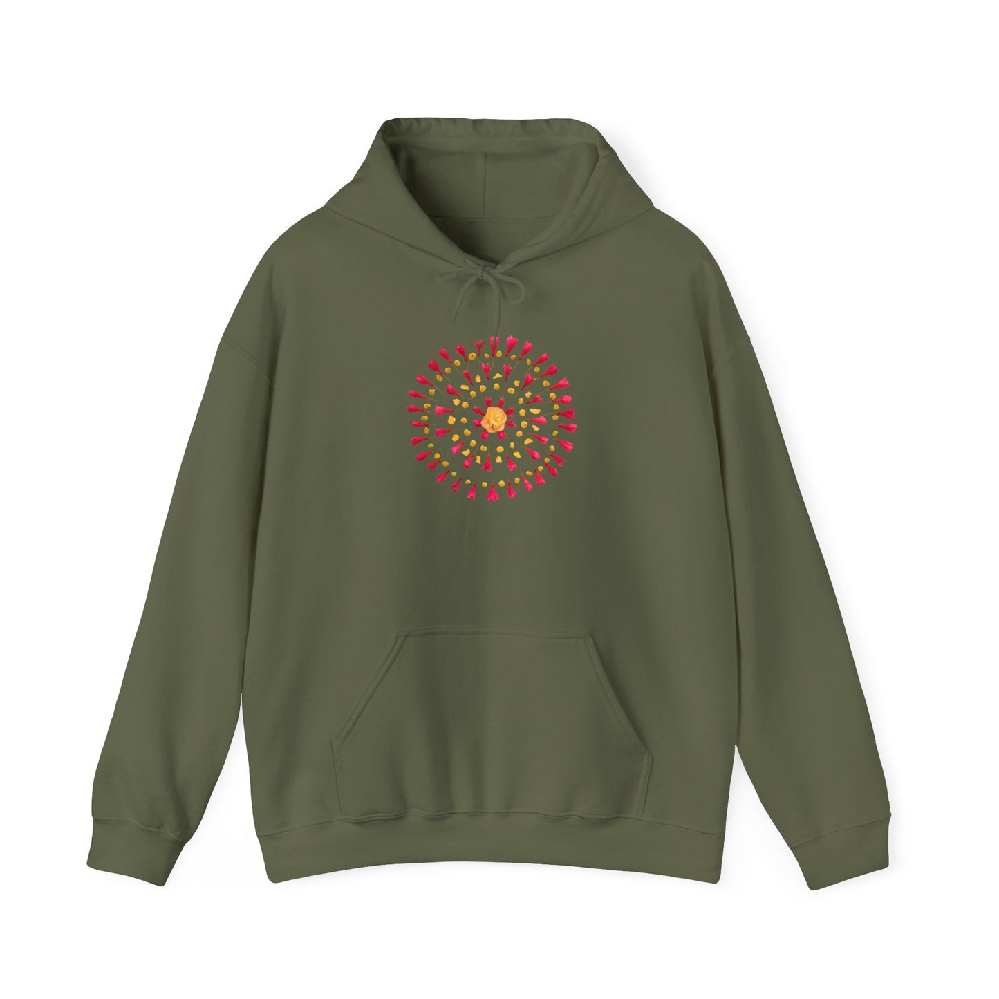 Ethically Grown Cotton Hoody (Cherry Blossoms)