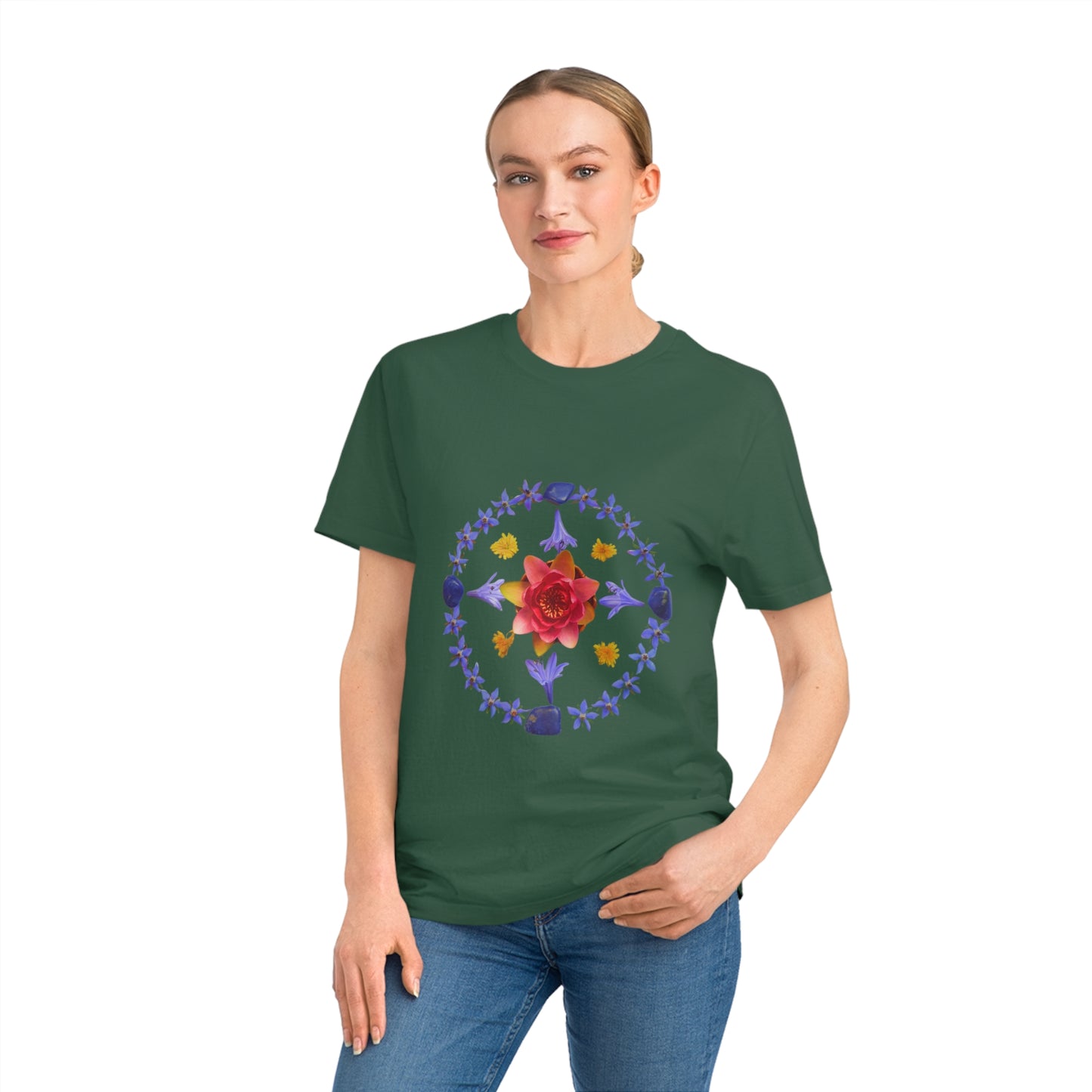 Unisex Mandala T-Shirt (Lady of the Nile)