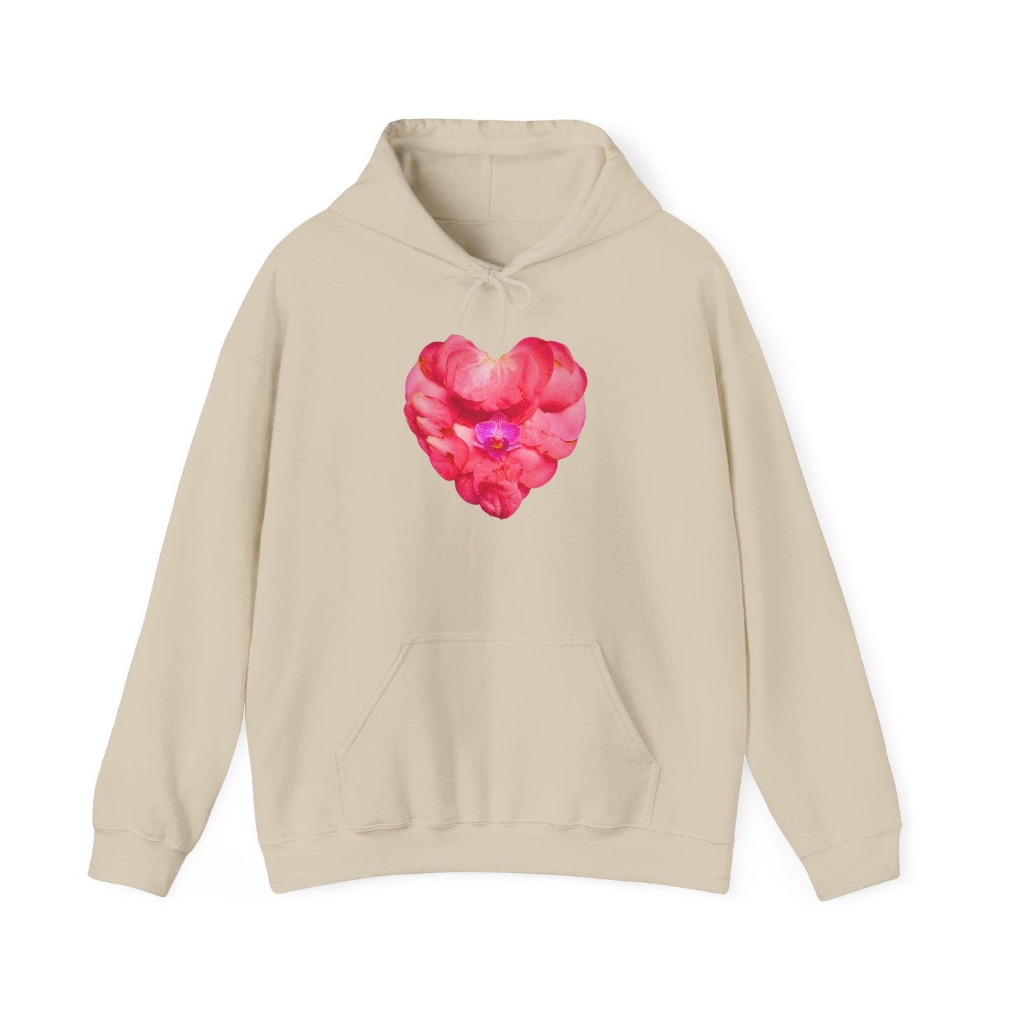 Ethically Grown Cotton Hoody (Pink Camellia)