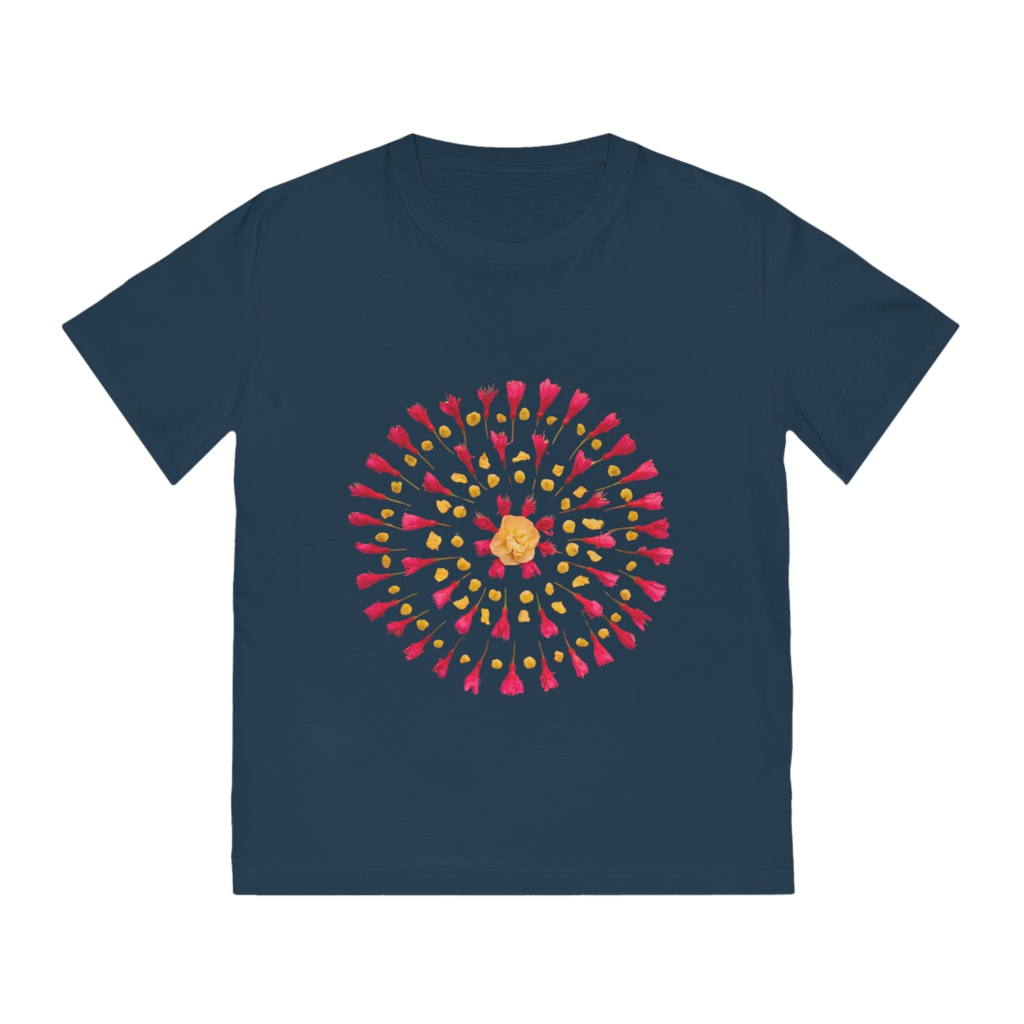 Unisex Mandala T-Shirt (Cherry Blossoms)