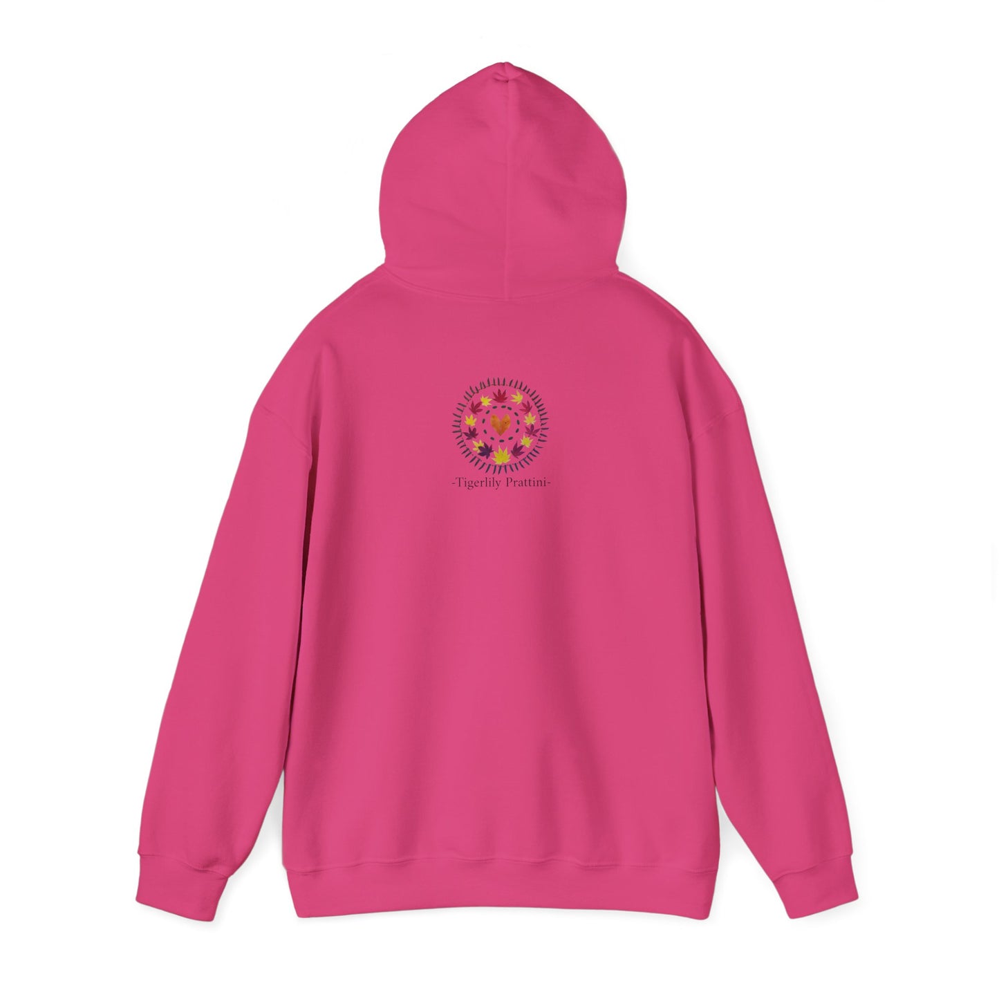 Ethically Grown Cotton Hoody (Autumn Leaves)