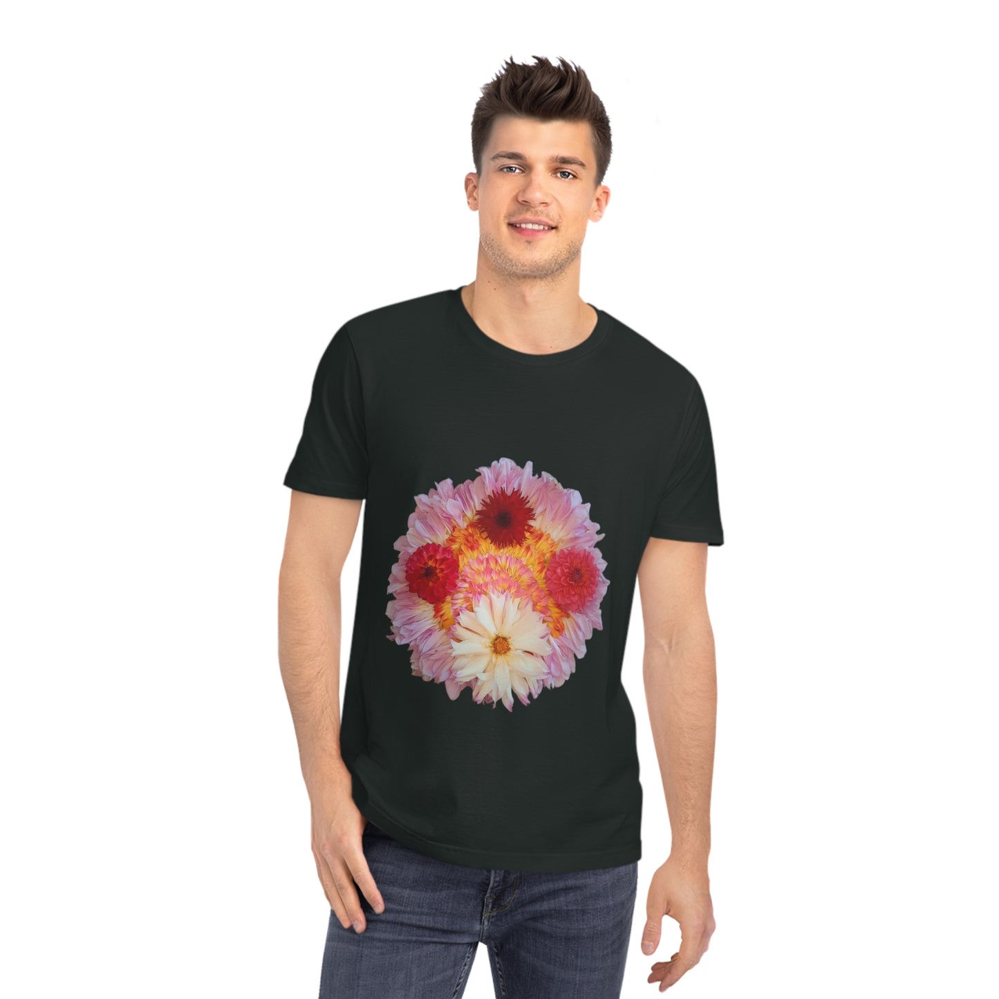 Unisex Mandala T-Shirt (Summer Dawn)
