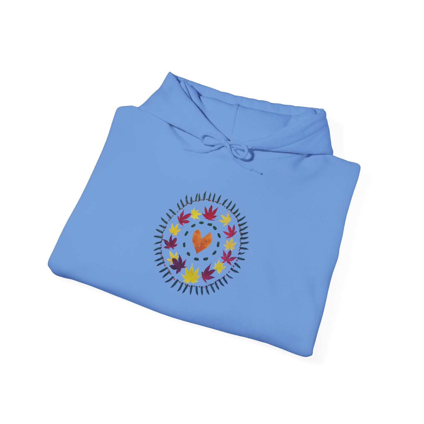 Ethically Grown Cotton Hoody (Autumn Leaves)