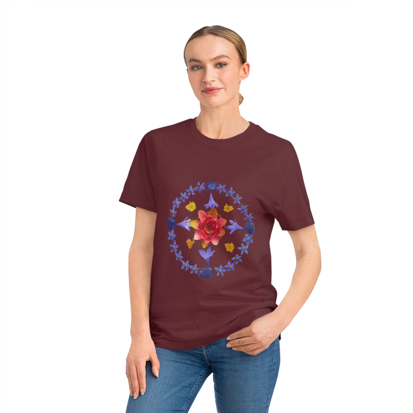 Unisex Mandala T-Shirt (Lady of the Nile)