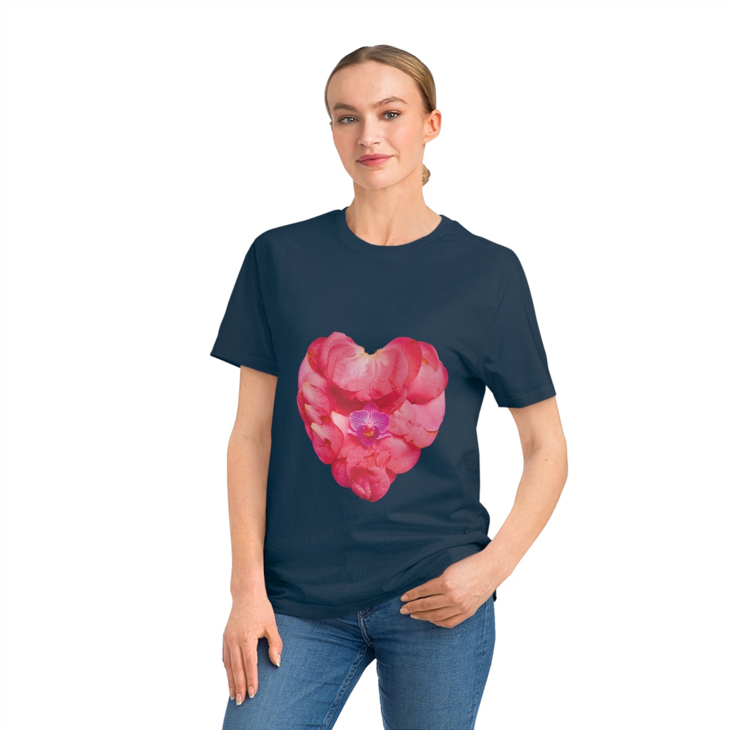 Unisex Mandala T-Shirt (Pink Camellia)