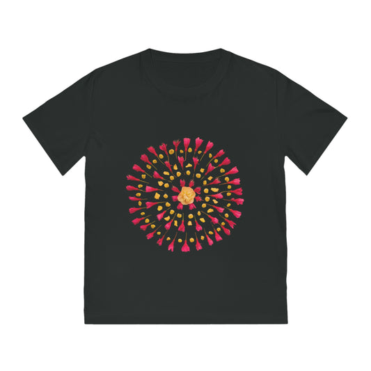 Unisex Mandala T-Shirt (Cherry Blossoms)