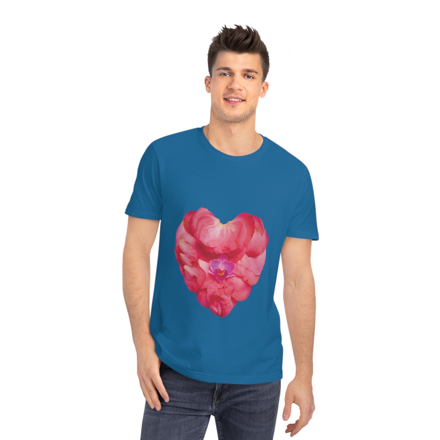 Unisex Mandala T-Shirt (Pink Camellia)