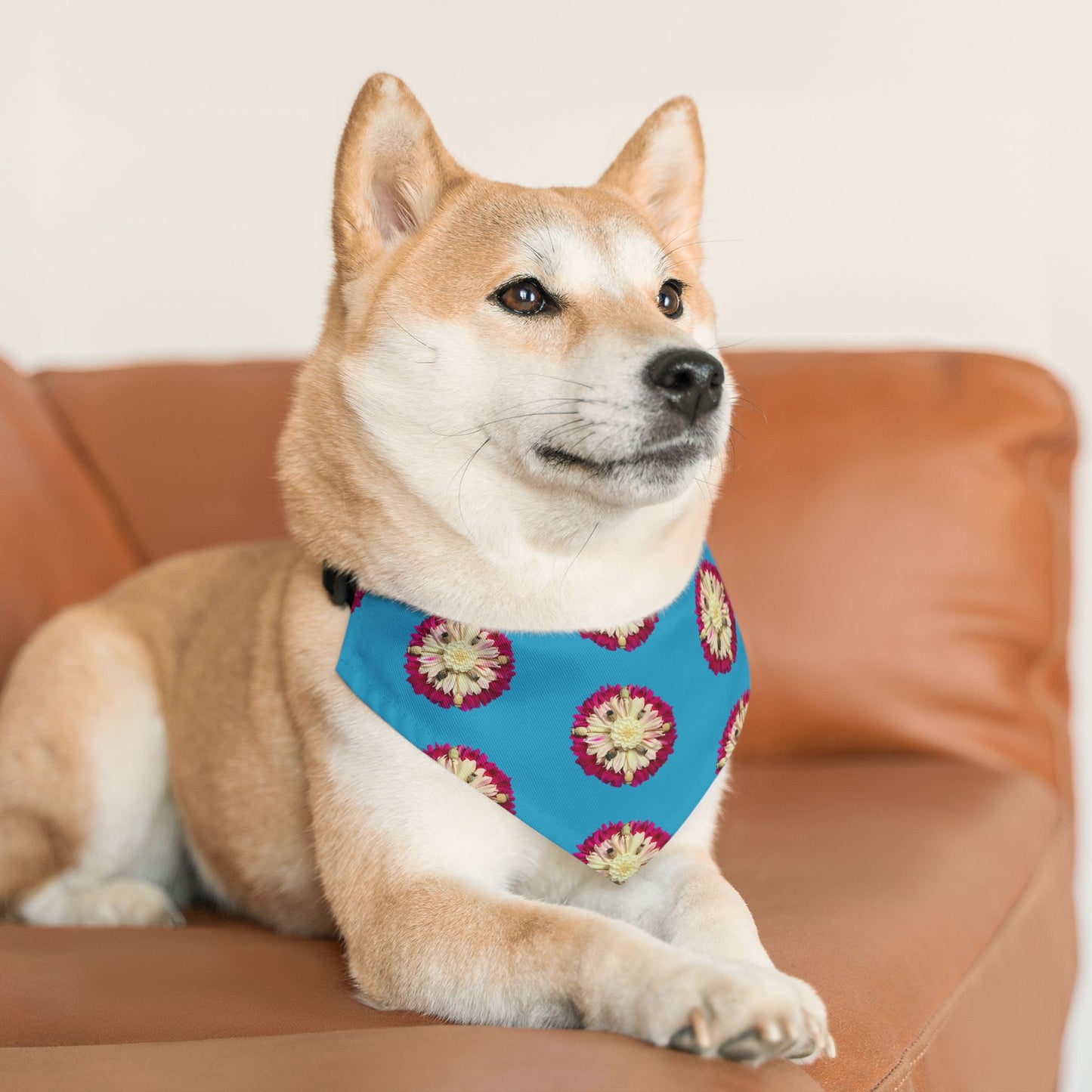 Pet Bandana Collar (Hungarian Bread Seed Poppies)