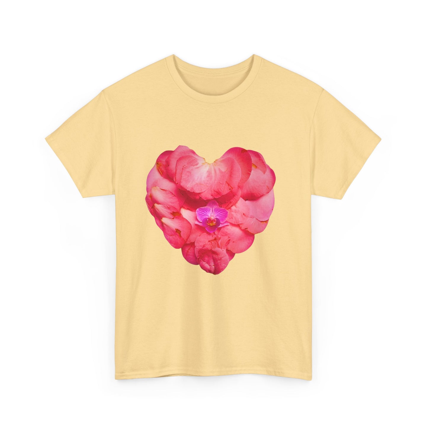 Heavy Cotton T-Shirt (Pink Camellia)