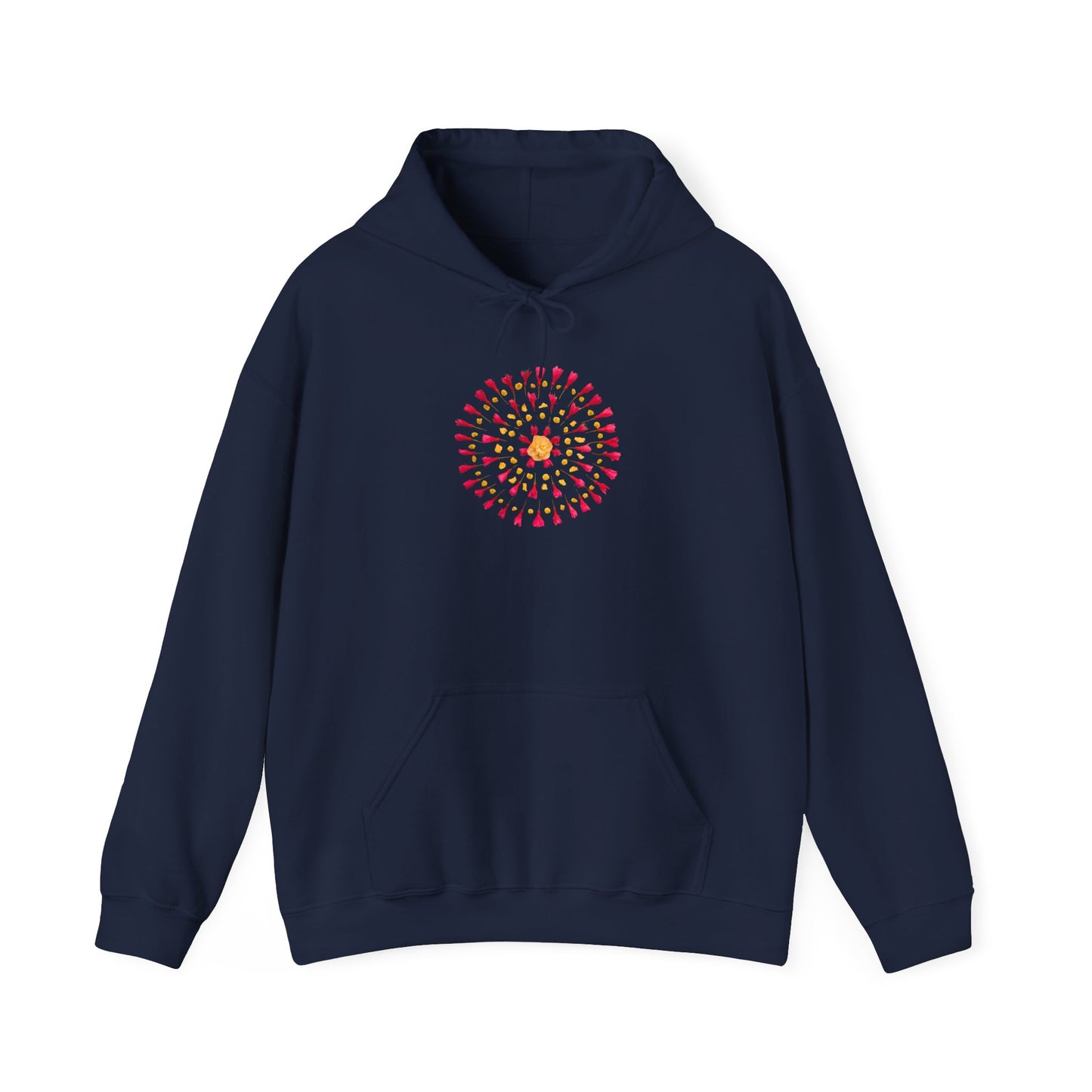 Ethically Grown Cotton Hoody (Cherry Blossoms)