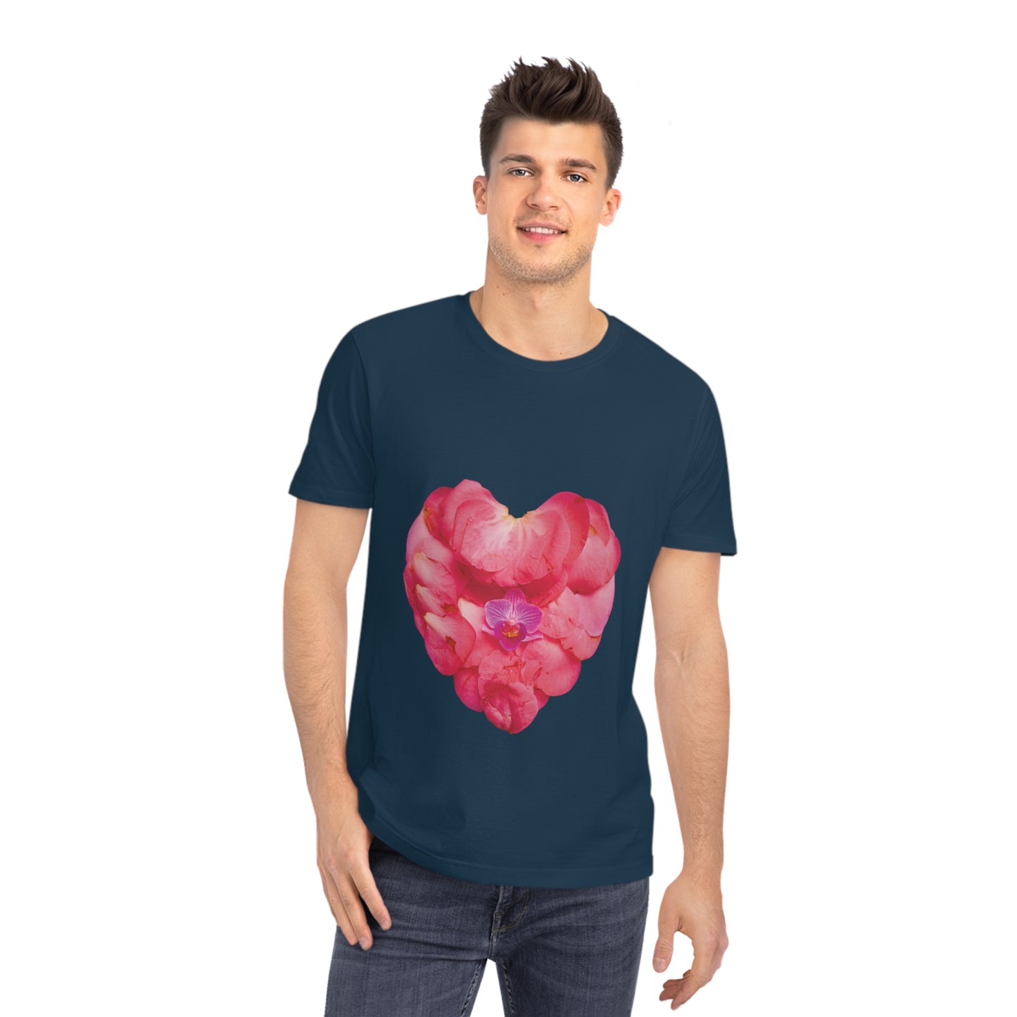 Unisex Mandala T-Shirt (Pink Camellia)
