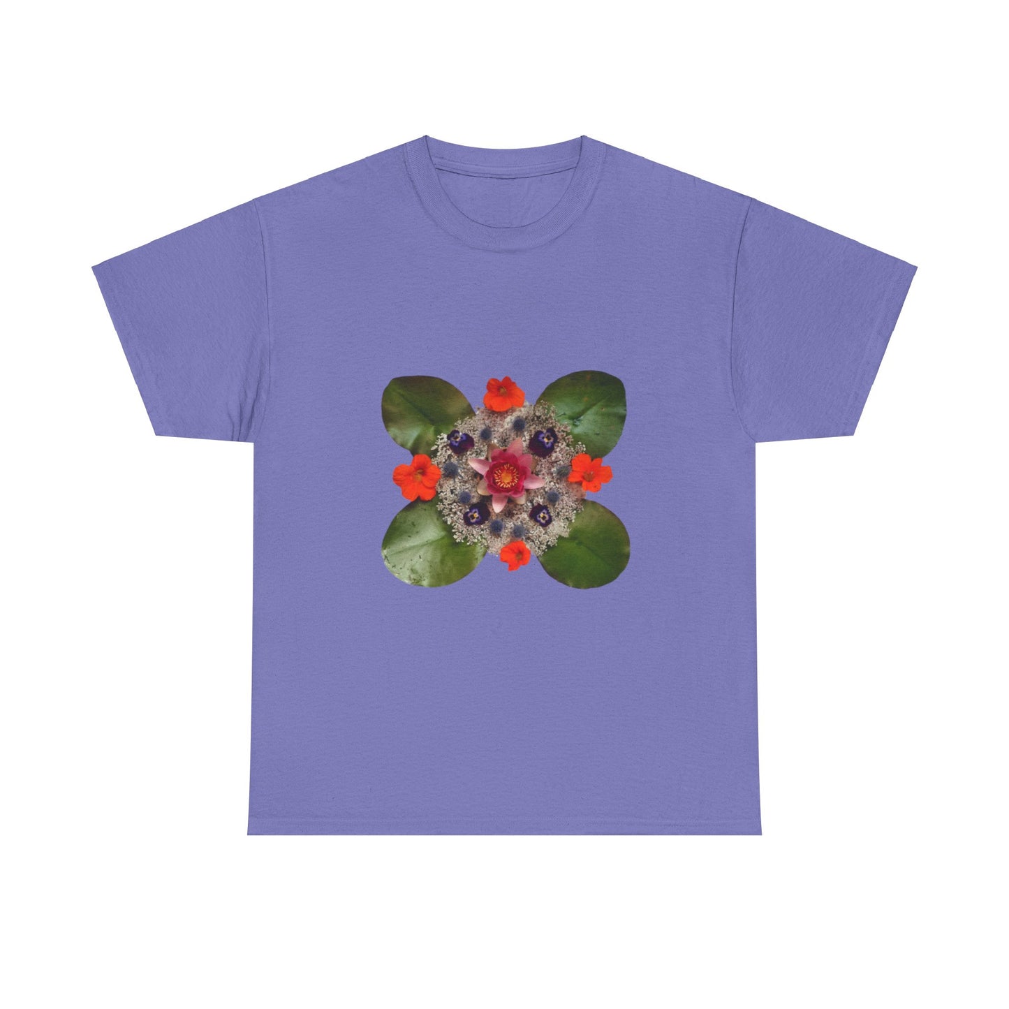 Heavy Cotton T-Shirt (Water Lily)