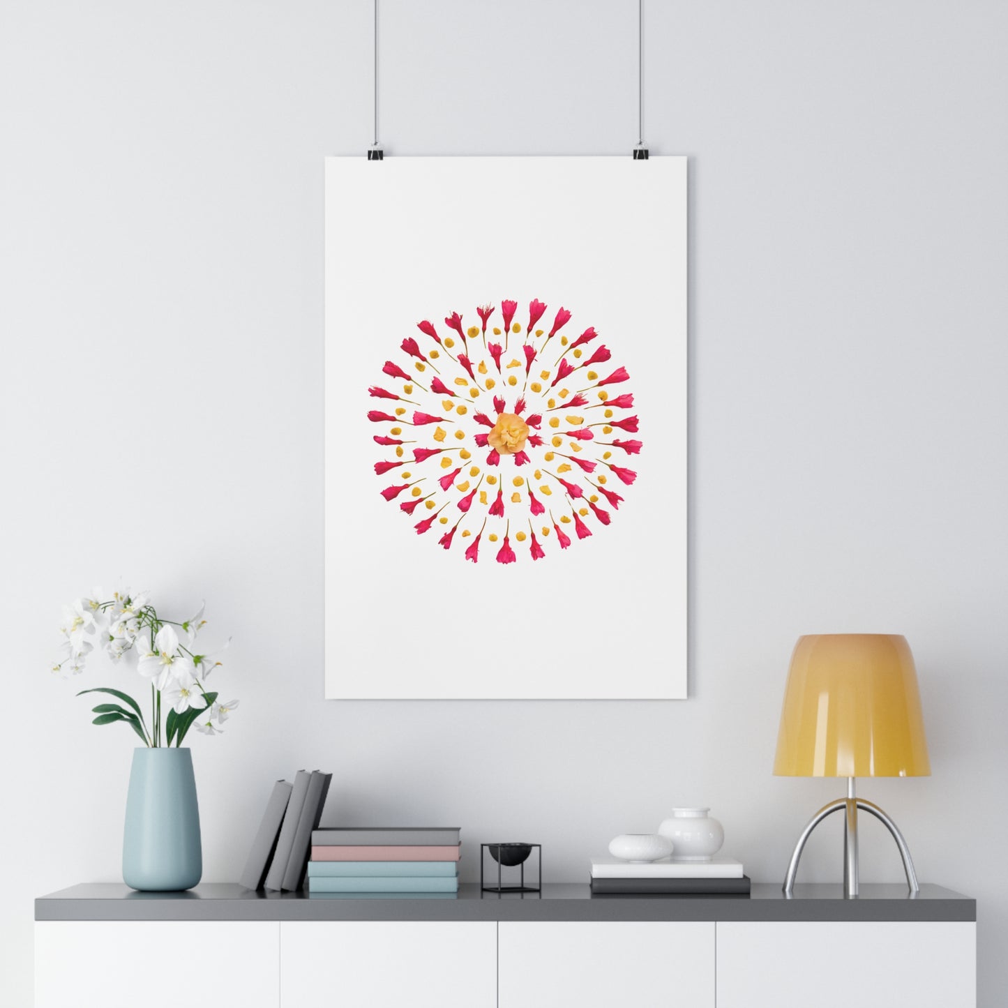 Mandala Poster (Cherry Blossoms)