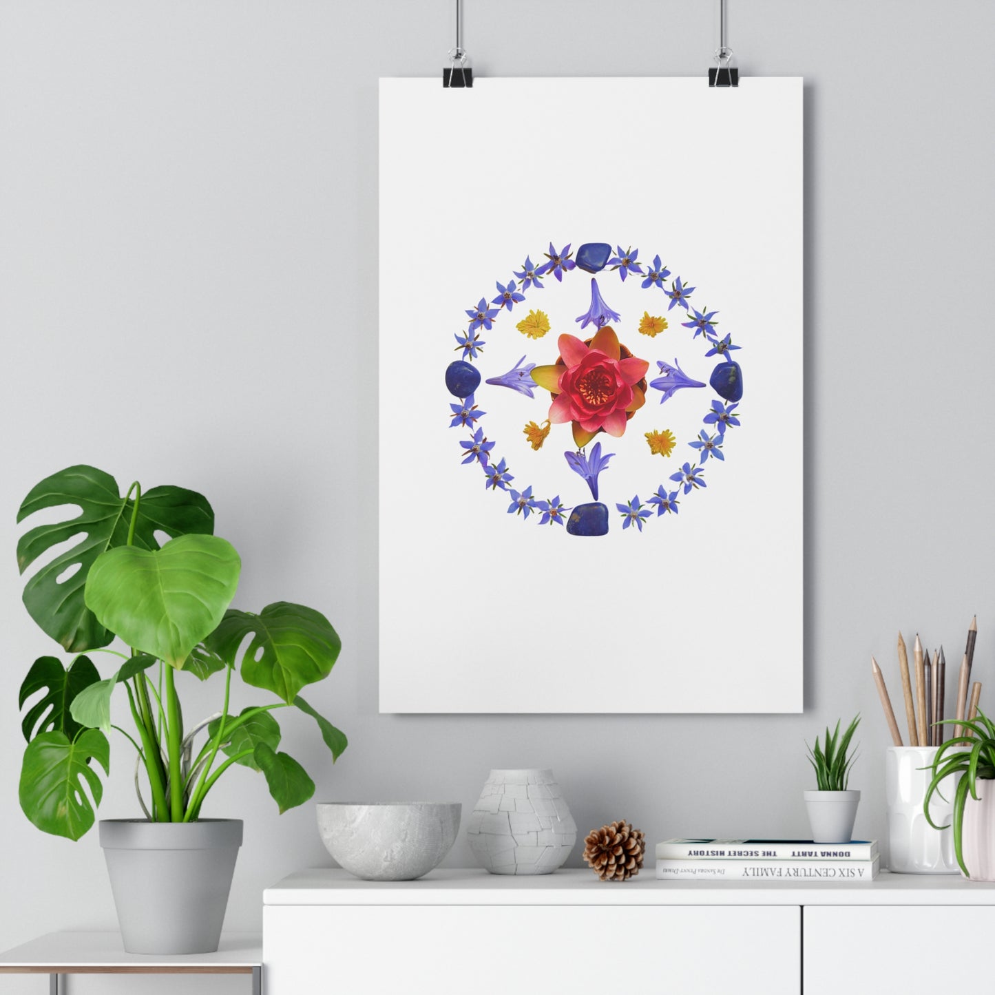 Mandala Poster (Lady of the Nile)