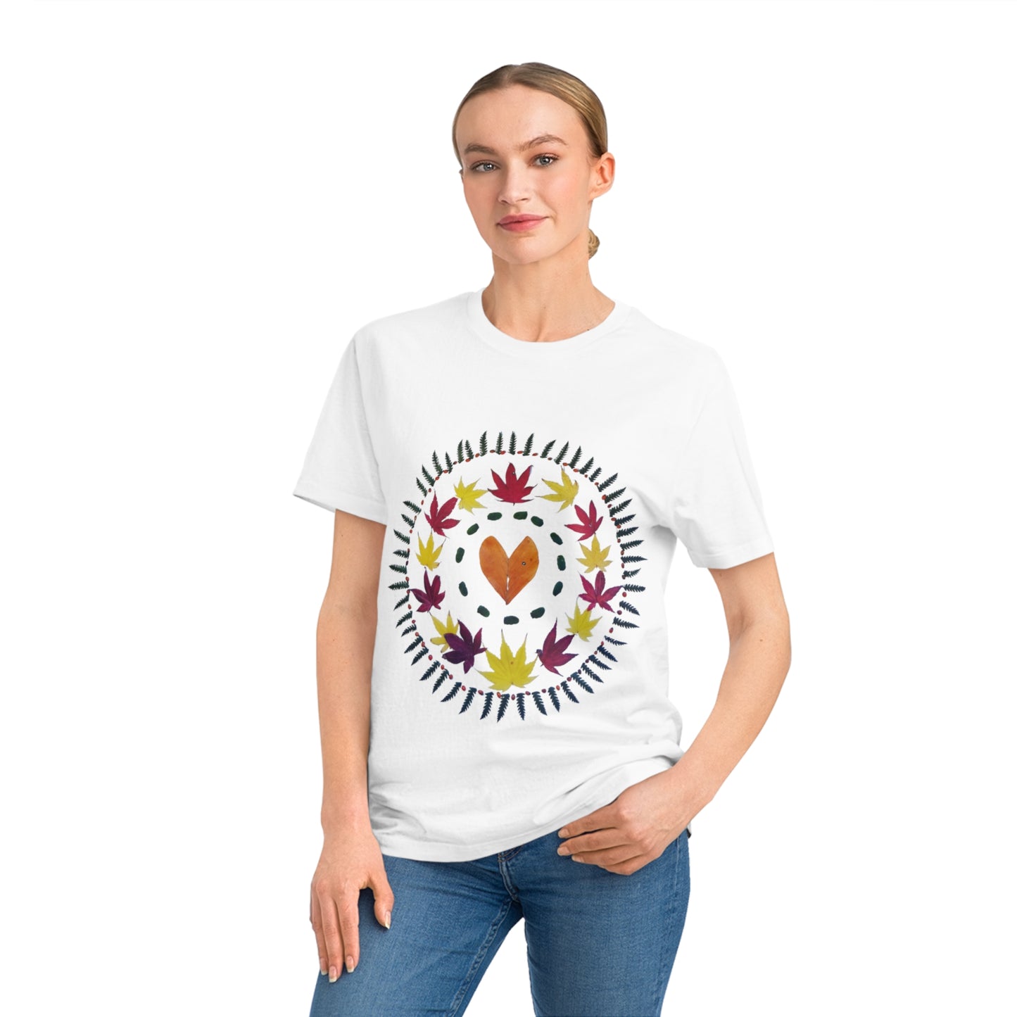 Unisex Mandala T-Shirt (Autumn Beginnings)