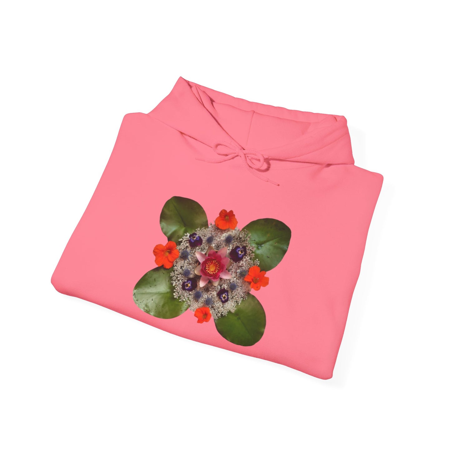 Ethically Grown Cotton Hoody (Water Lily)