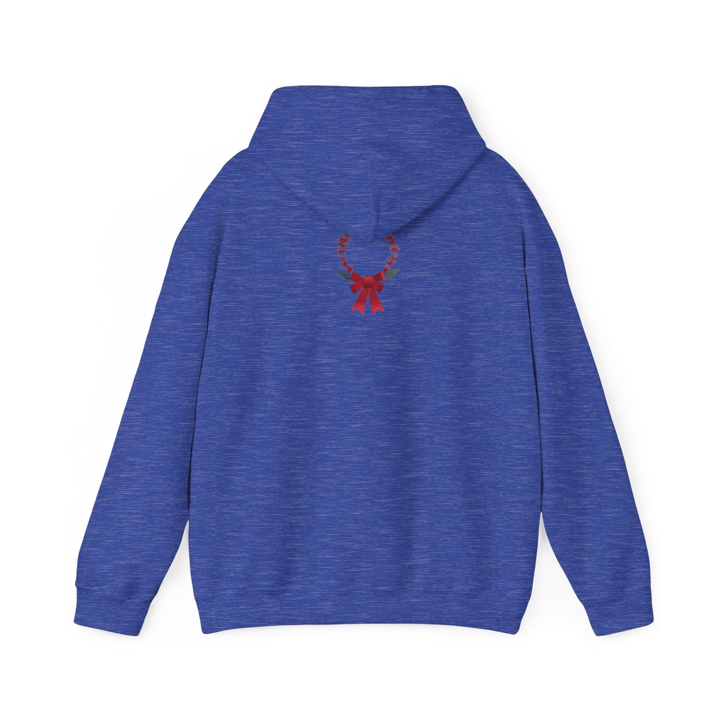 Ethically Grown Cotton Hoody (Christmas Wreath)