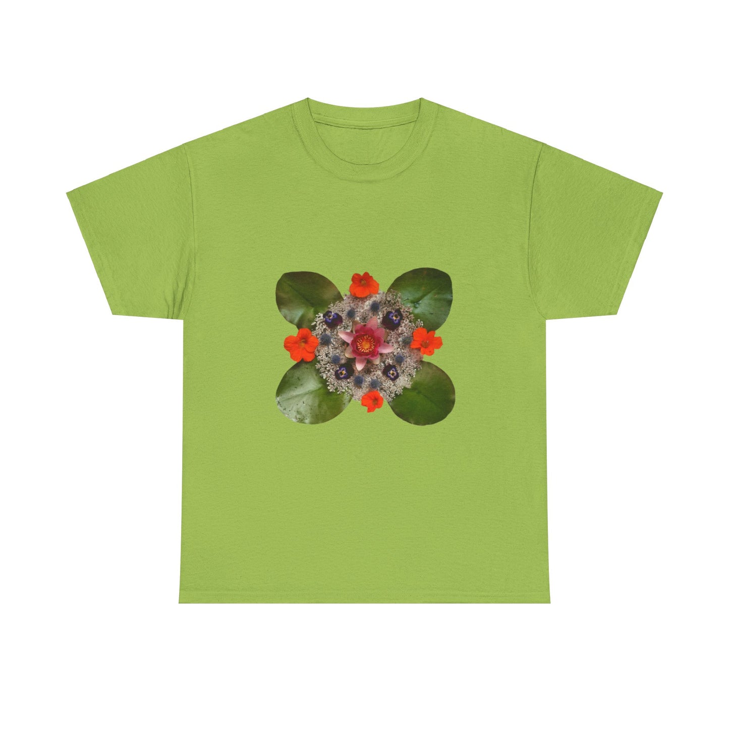 Heavy Cotton T-Shirt (Water Lily)