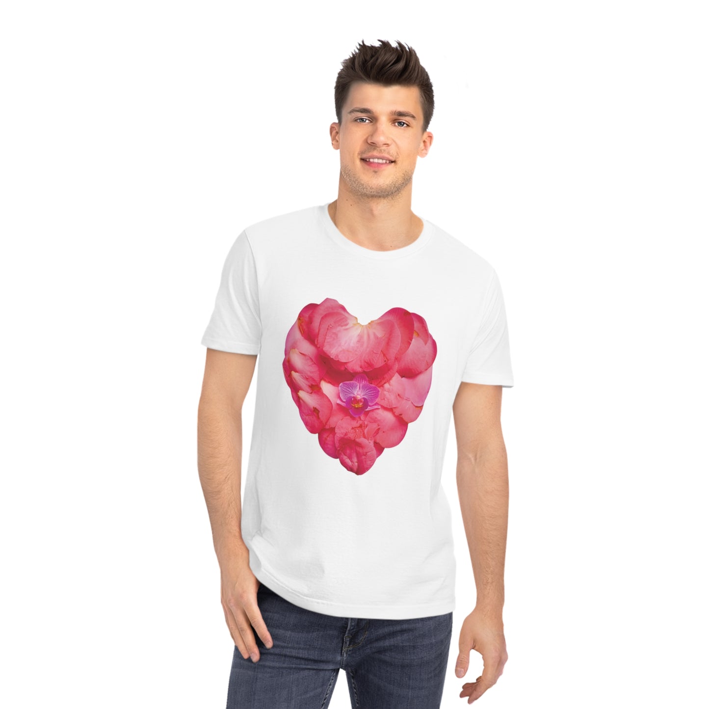 Unisex Mandala T-Shirt (Pink Camellia)