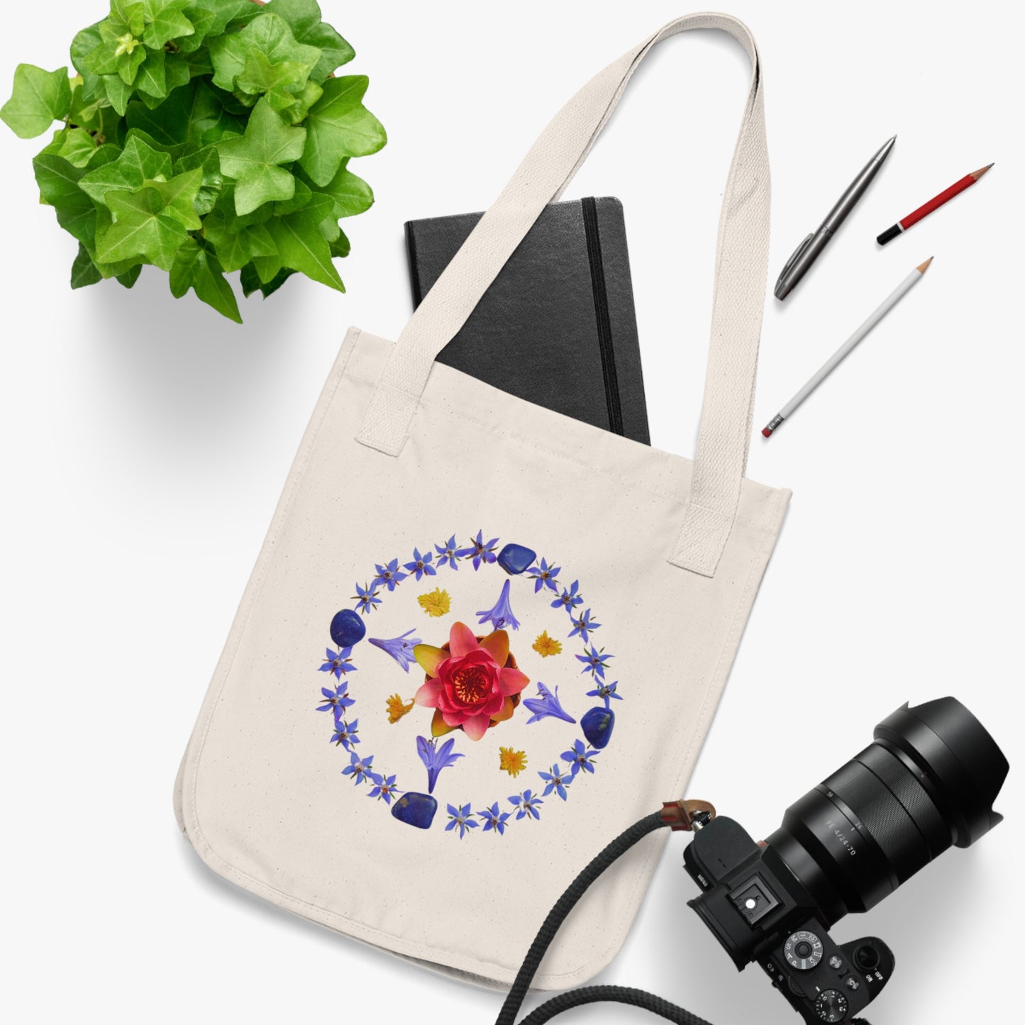 Organic Canvas Tote Bag (Lady of the Nile)