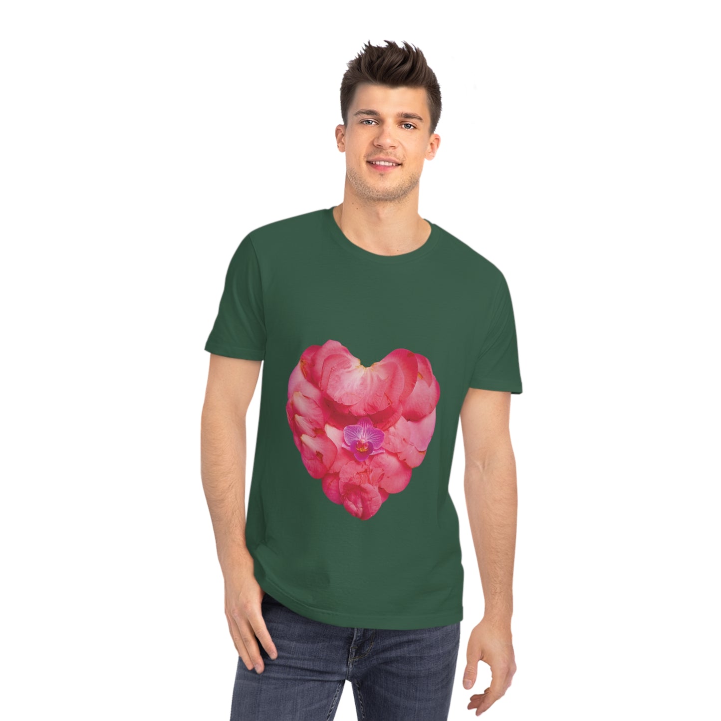 Unisex Mandala T-Shirt (Pink Camellia)