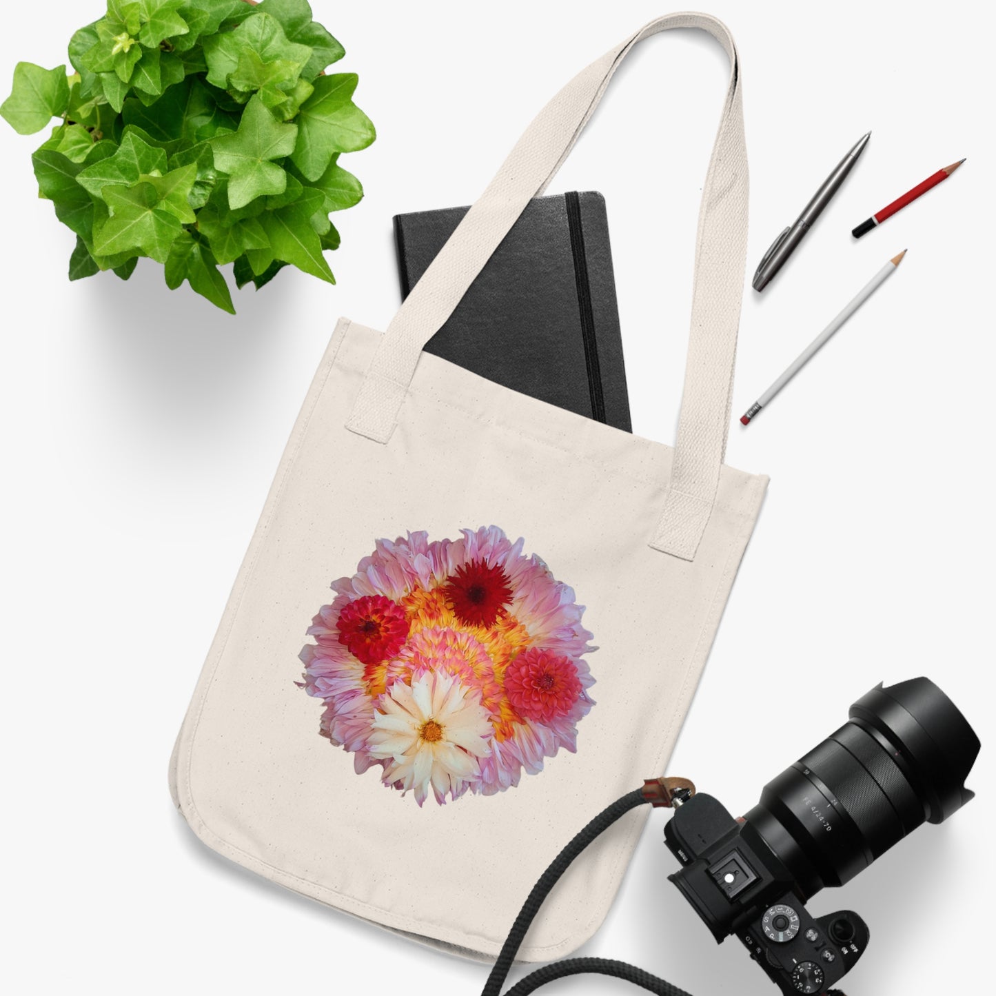 Organic Canvas Tote Bag (Summer Dawn)